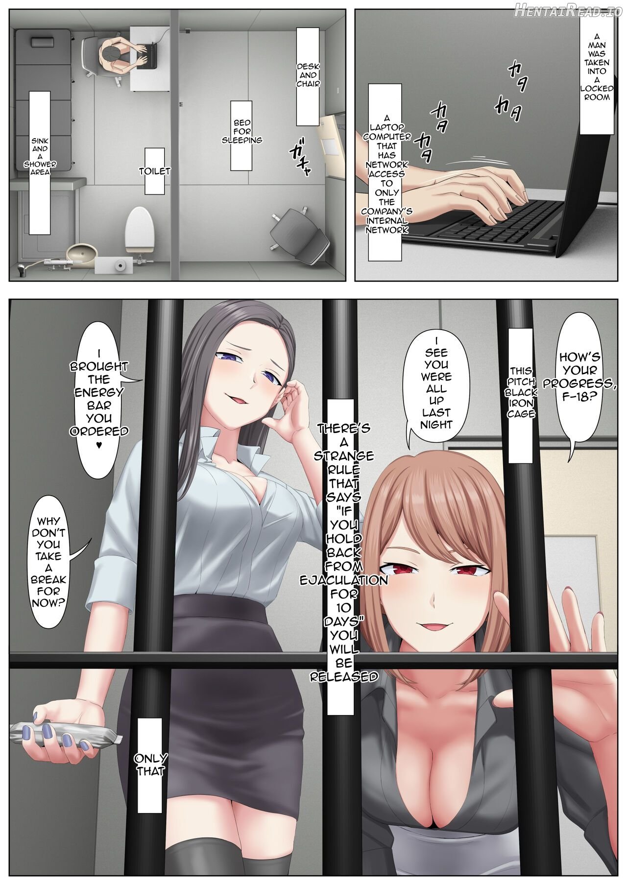 A Black Company Where You Have To Hold Your Ejaculation To Get Out Chapter 1 - page 3