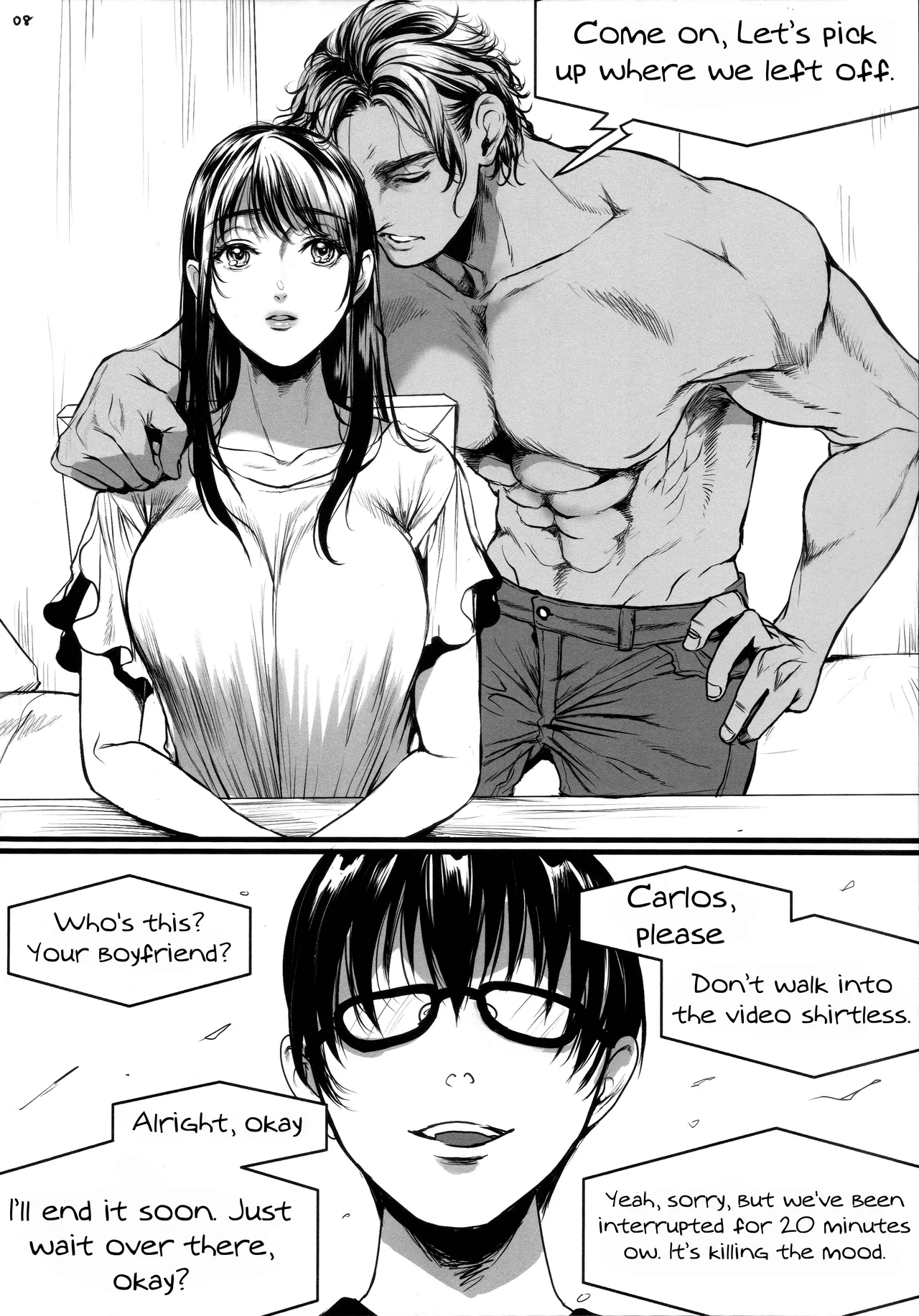 Boku no Yoshiko no Hazudatta. Zanteiban Chapter 1 - page 7