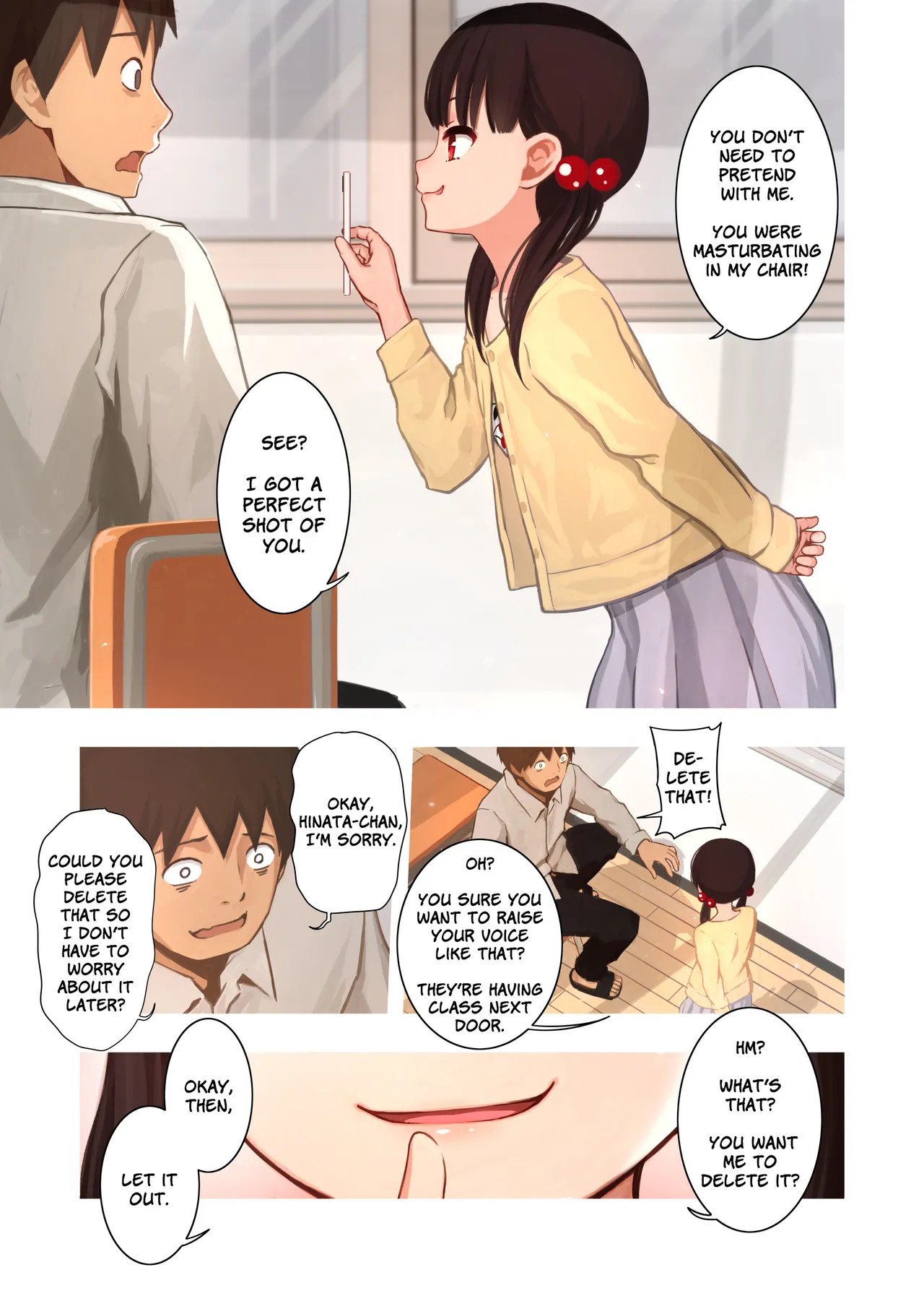Mesugaki no Oshiego ni Okasareta Chapter 1 - page 4