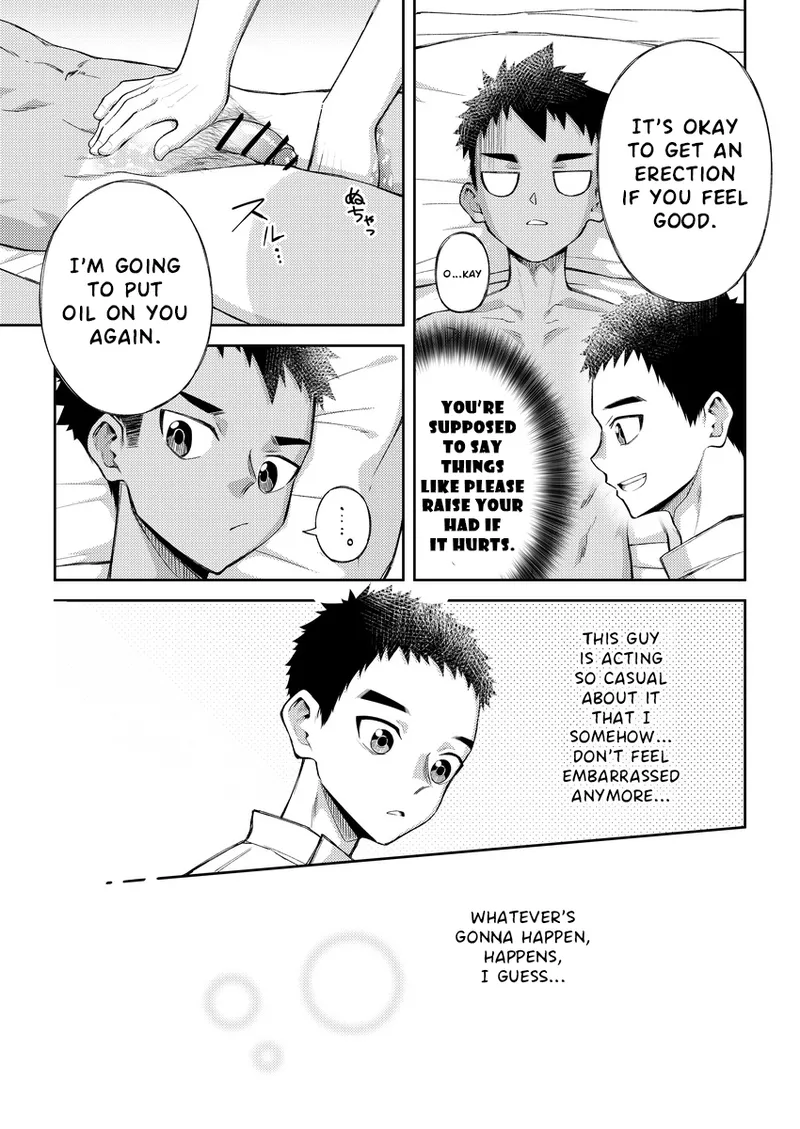 Alright, I'm going to give your genitals a massage. Chapter 1 - page 16