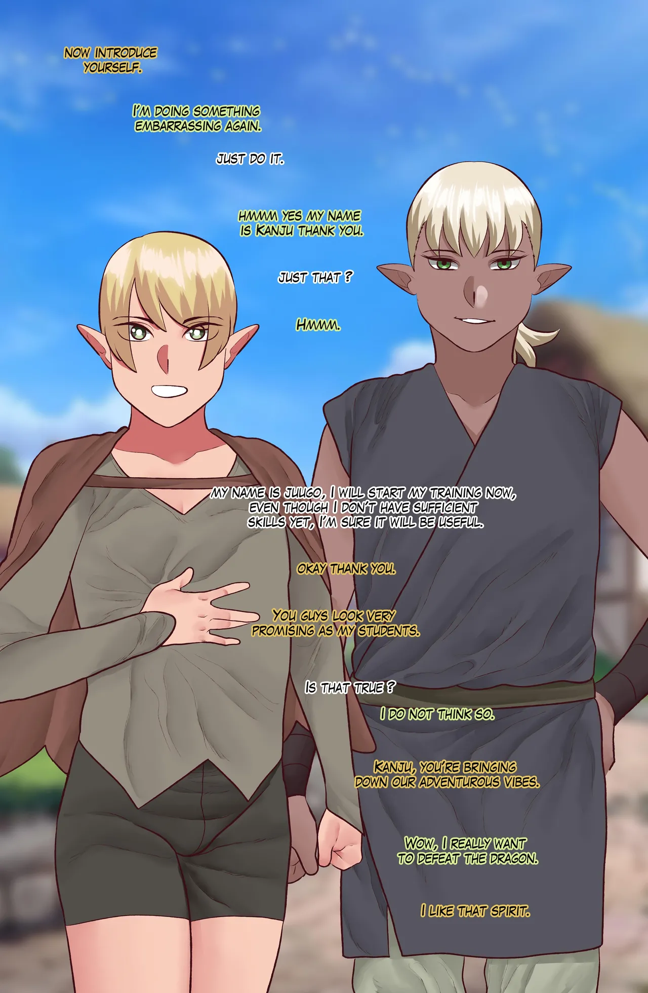Onegai Elf Sensei Chapter 1 - page 4