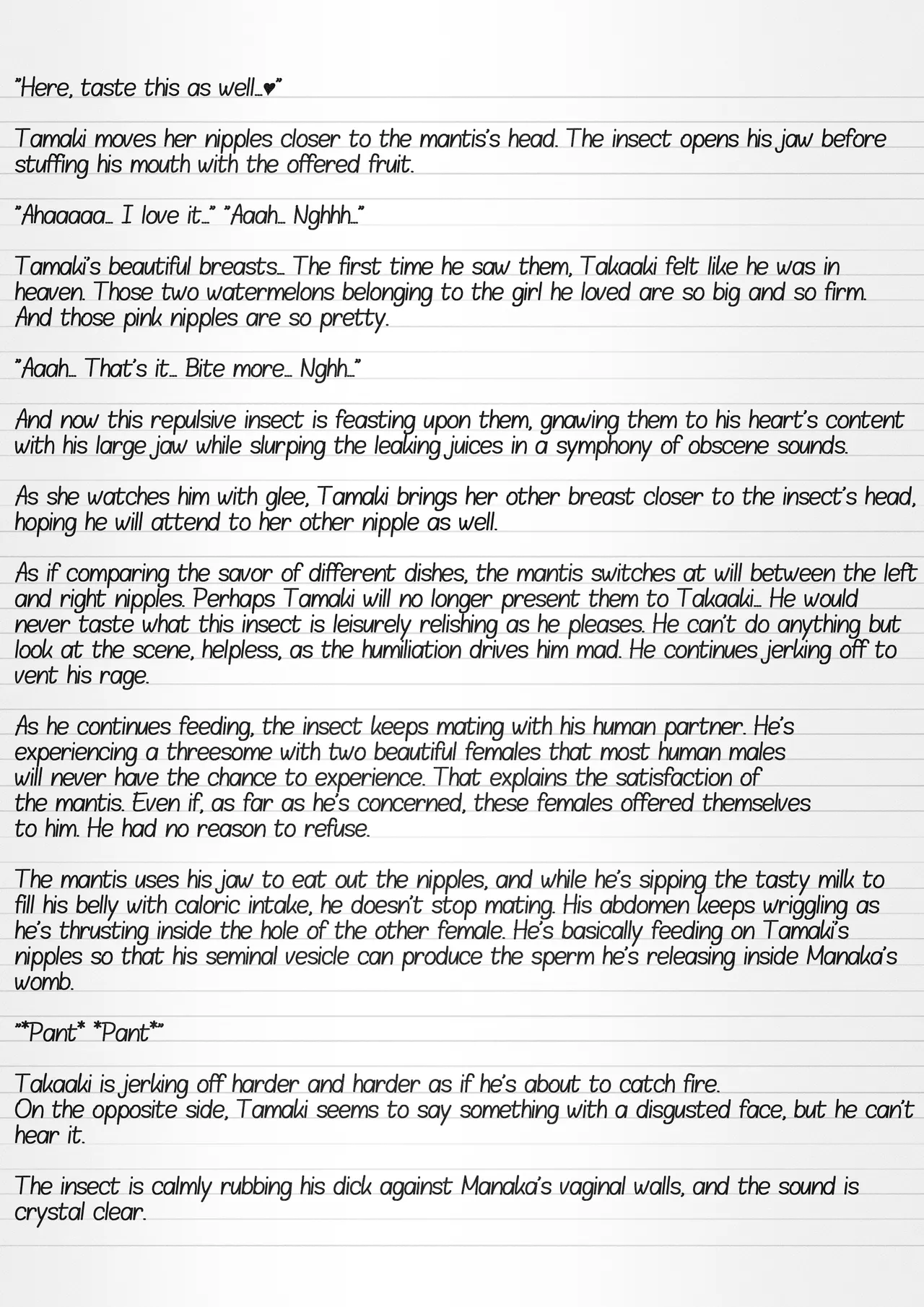 Misuke's Short Stories 26 - Mantis NTR 2 Chapter 1 - page 26