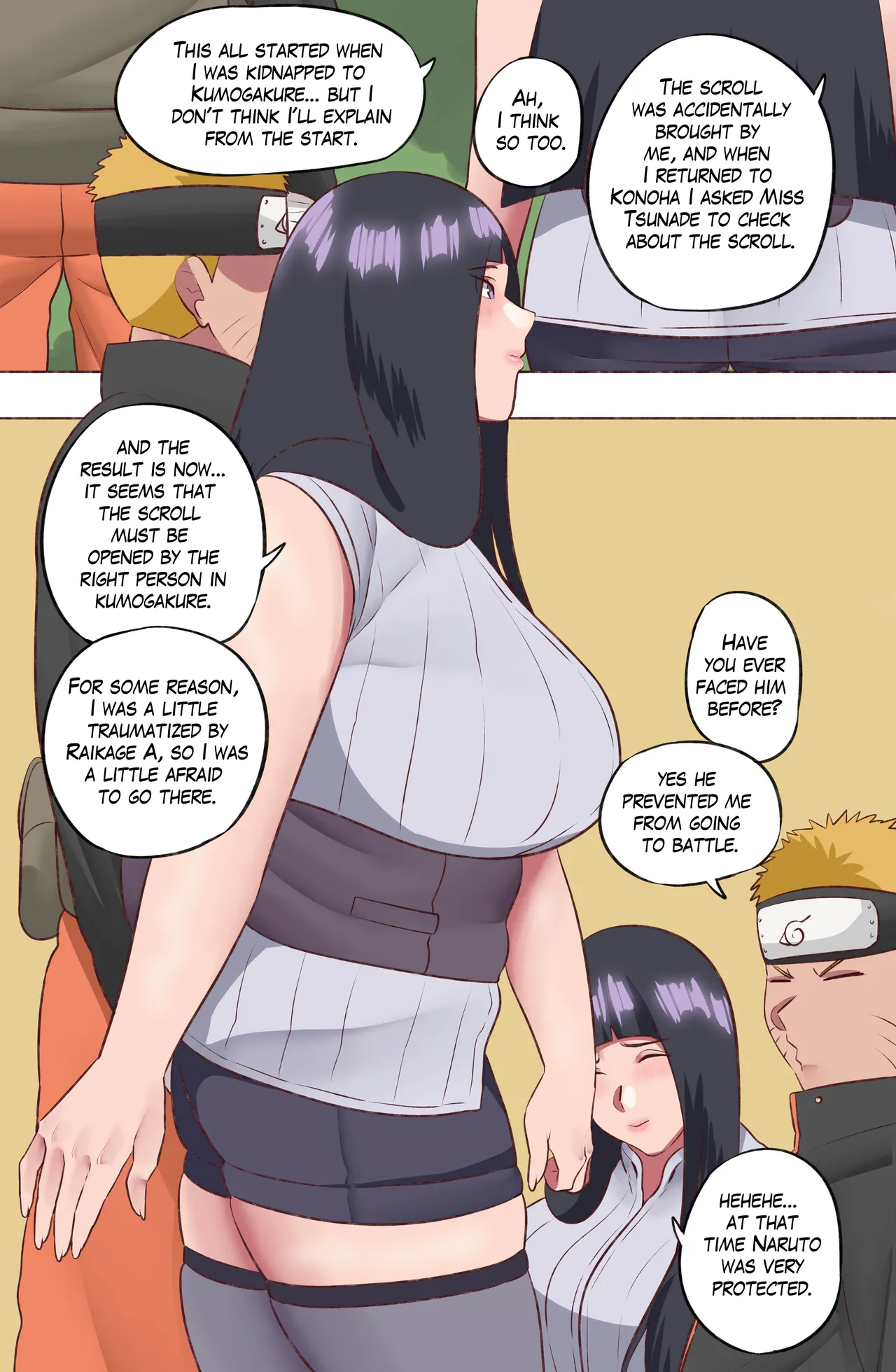 Hinata Secret Jutsu 1 Chapter 1 - page 4