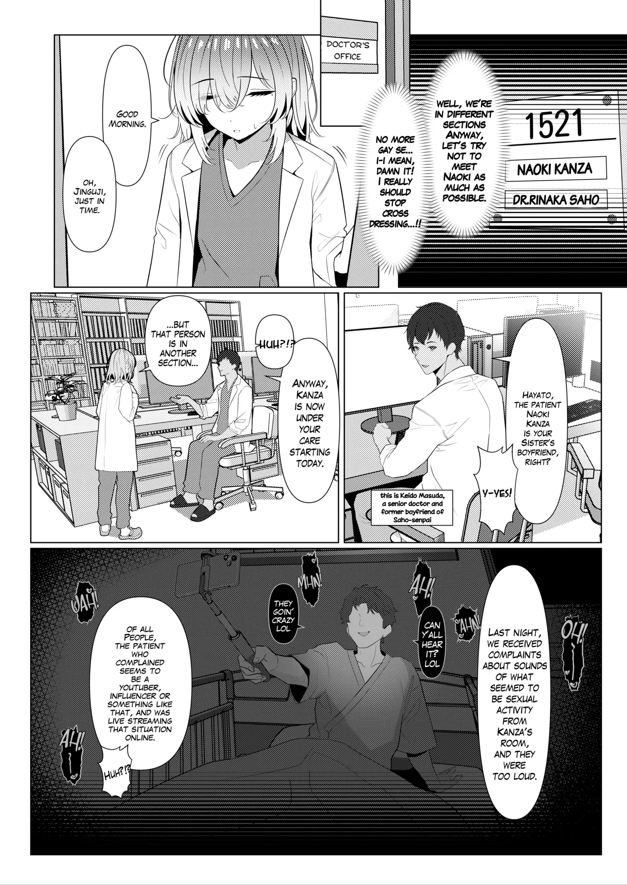 Hayato Sensei no Mesuka Karte Byouin-hen 1-6 Chapter 1 - page 33