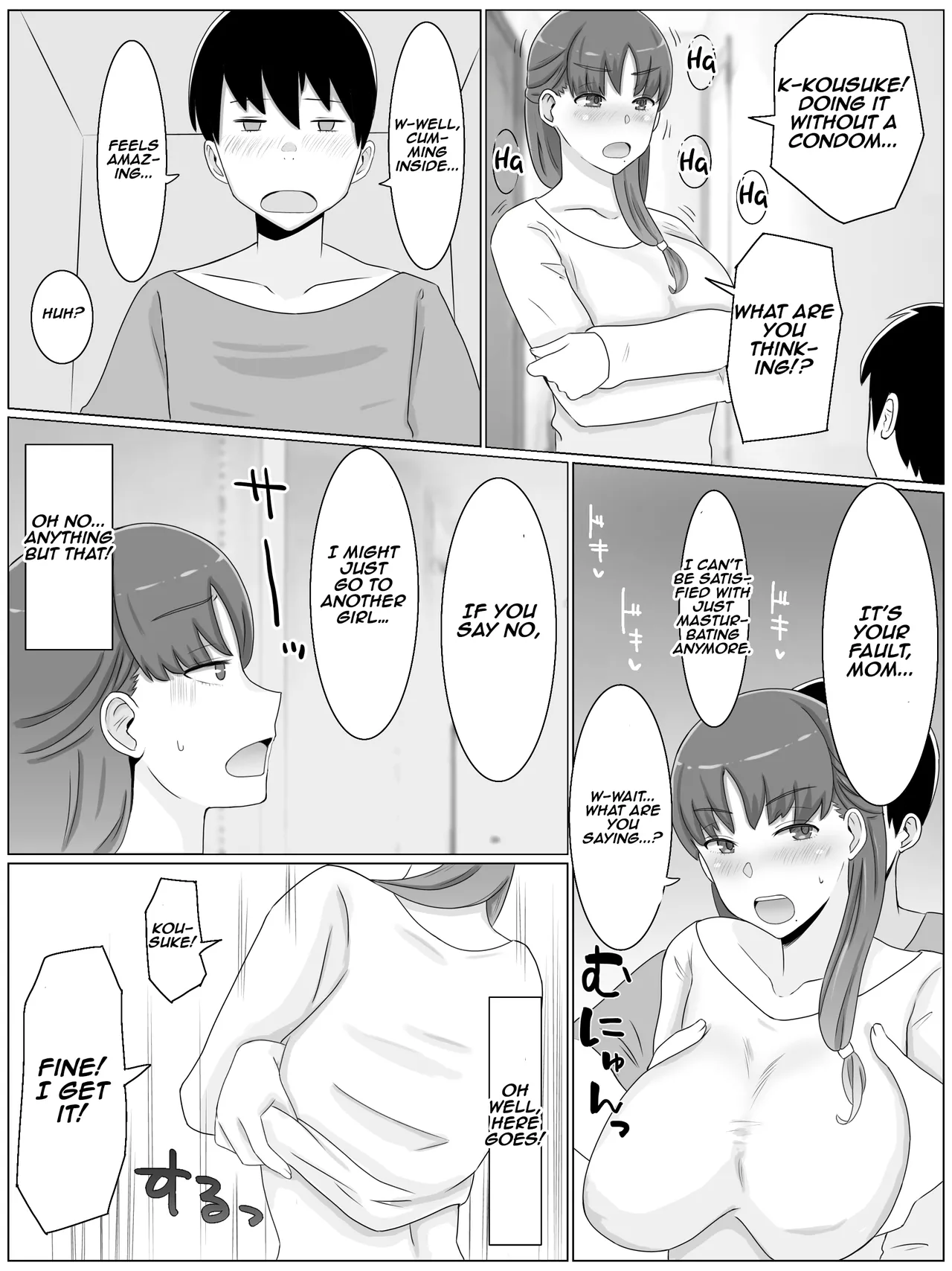 Kaa-san to Shitai Koto ~Musuko no Kodane de Haramu Kyonyuu Haha Chapter 1 - page 31