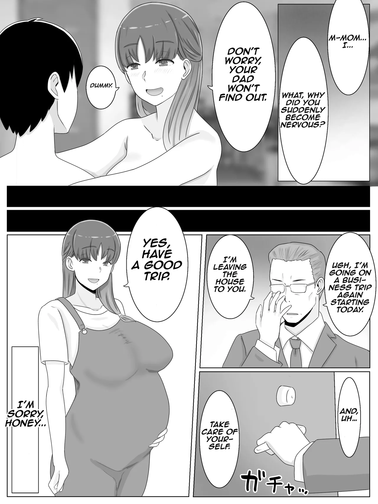 Kaa-san to Shitai Koto ~Musuko no Kodane de Haramu Kyonyuu Haha Chapter 1 - page 48