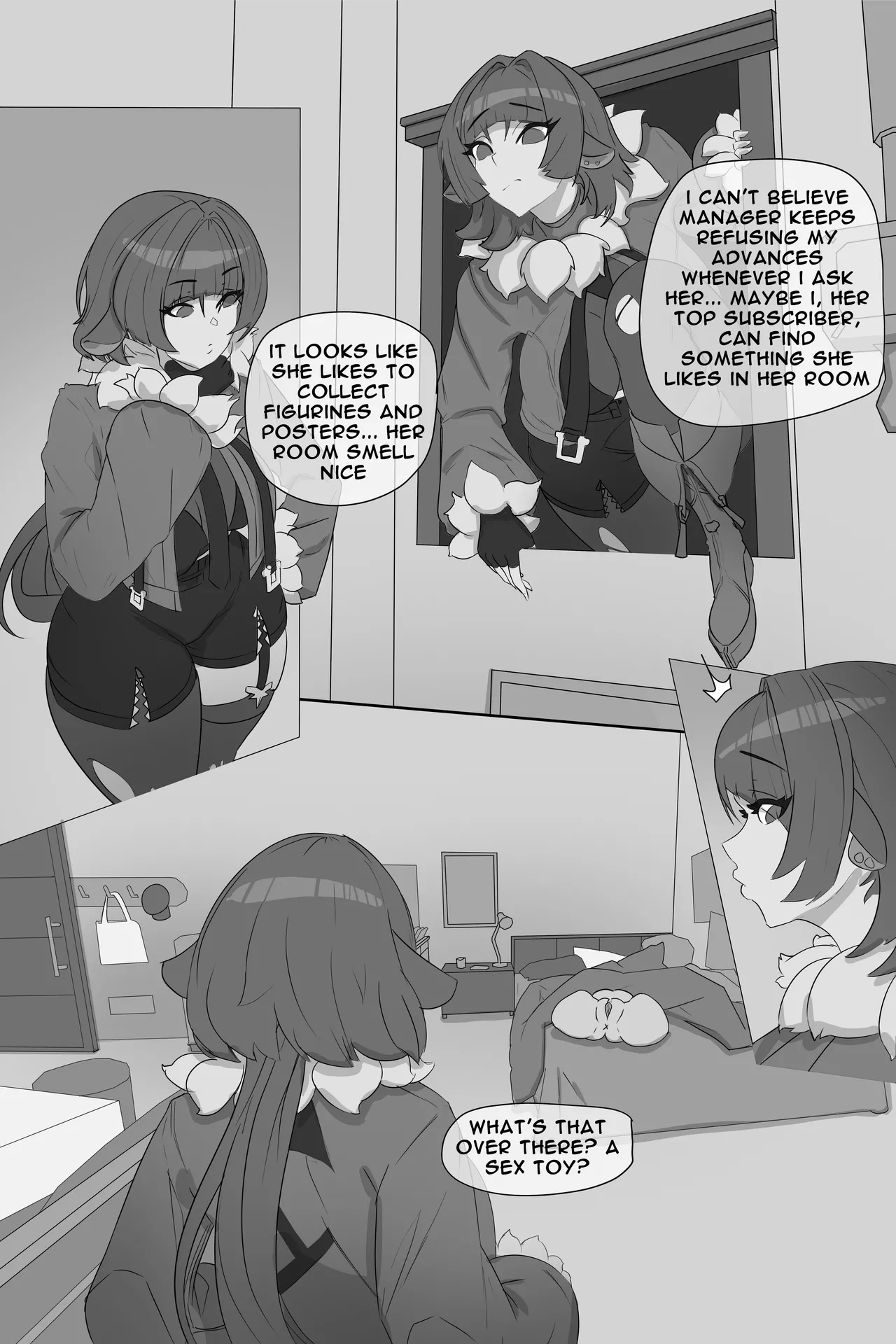 Jane Doe and Futa Belle uncen english and japanese vv55 Chapter 1 - page 1