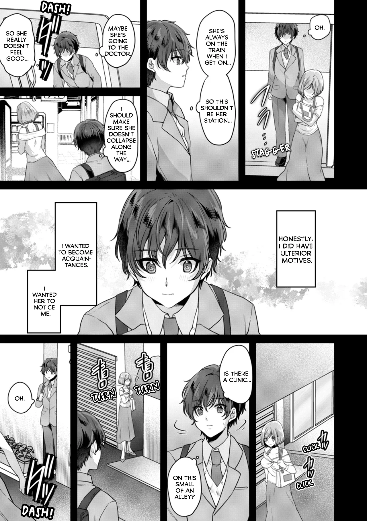 Manin Densha de Shikkin Sunzen!? Chikan Danshi no Ijiwaru na Yubi de Ikasare Tsuzuketa OL Chapter 2 - page 2