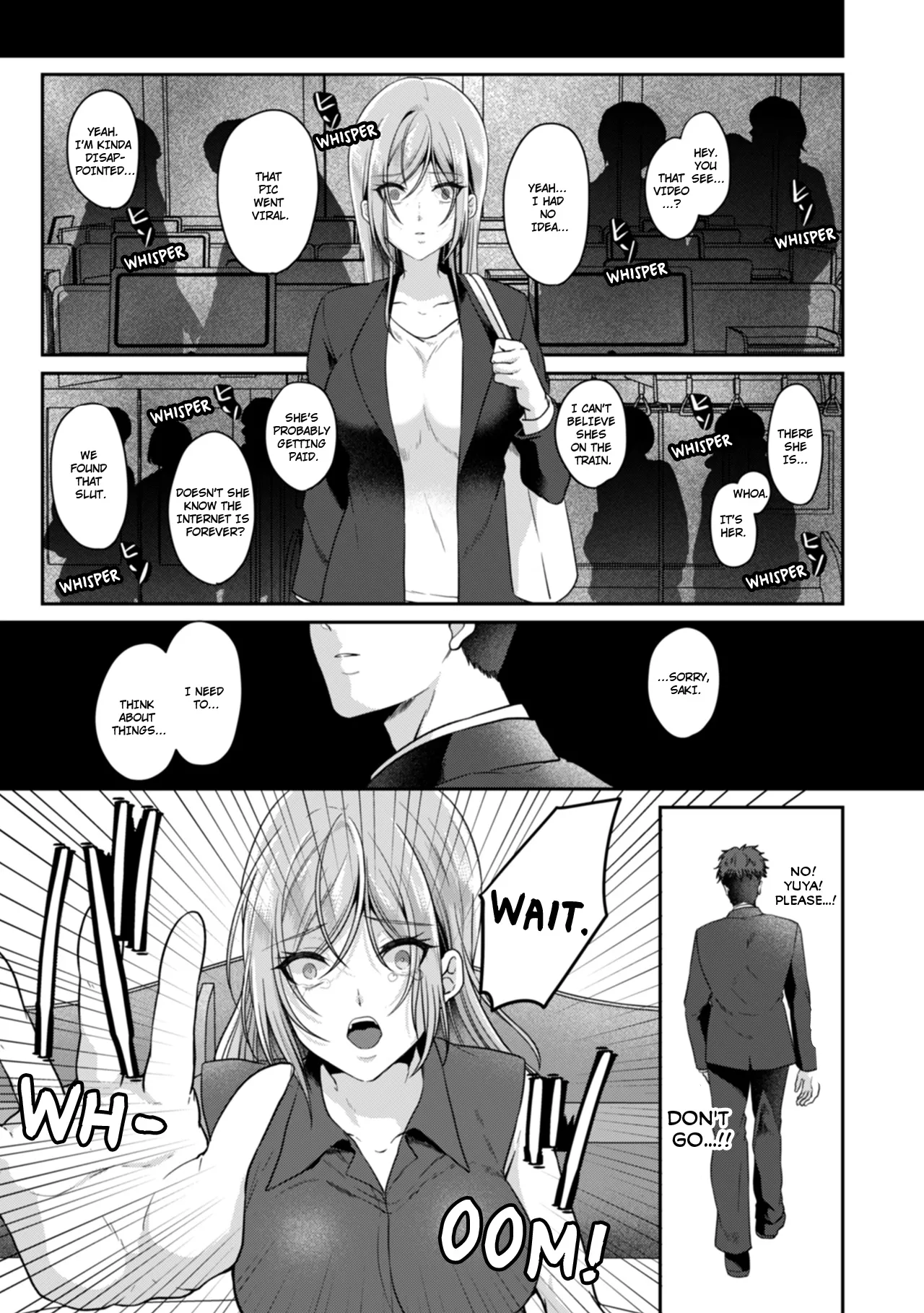 Manin Densha de Shikkin Sunzen!? Chikan Danshi no Ijiwaru na Yubi de Ikasare Tsuzuketa OL Chapter 2 - page 12