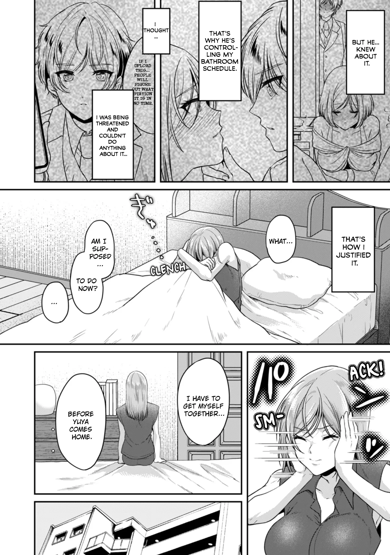 Manin Densha de Shikkin Sunzen!? Chikan Danshi no Ijiwaru na Yubi de Ikasare Tsuzuketa OL Chapter 2 - page 15