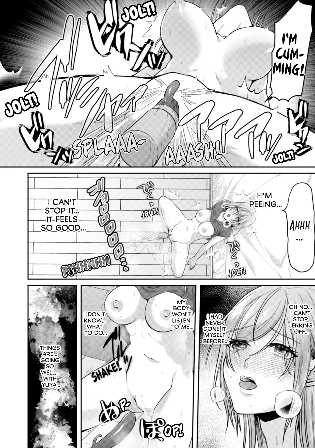 Manin Densha de Shikkin Sunzen!? Chikan Danshi no Ijiwaru na Yubi de Ikasare Tsuzuketa OL Chapter 2 - page 26
