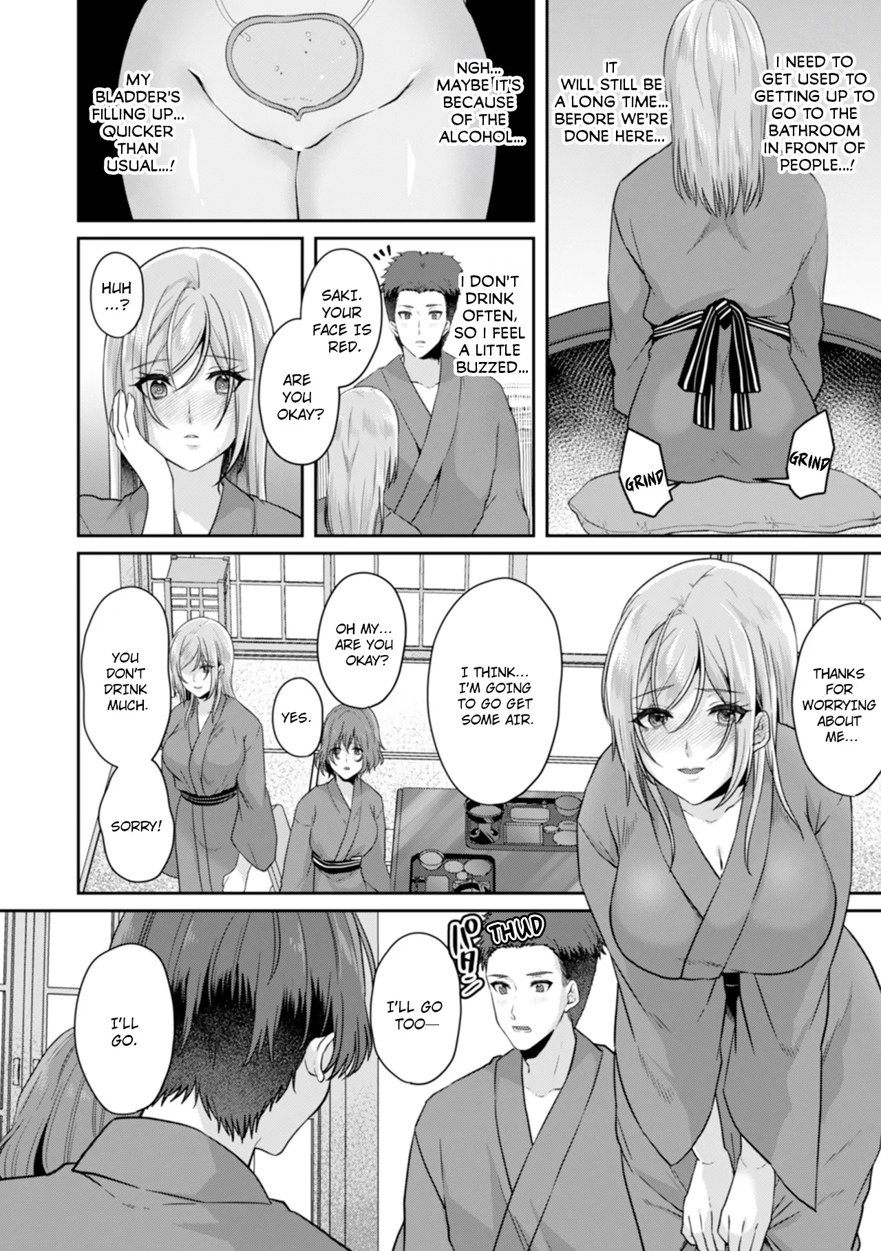 Manin Densha de Shikkin Sunzen!? Chikan Danshi no Ijiwaru na Yubi de Ikasare Tsuzuketa OL Chapter 2 - page 34