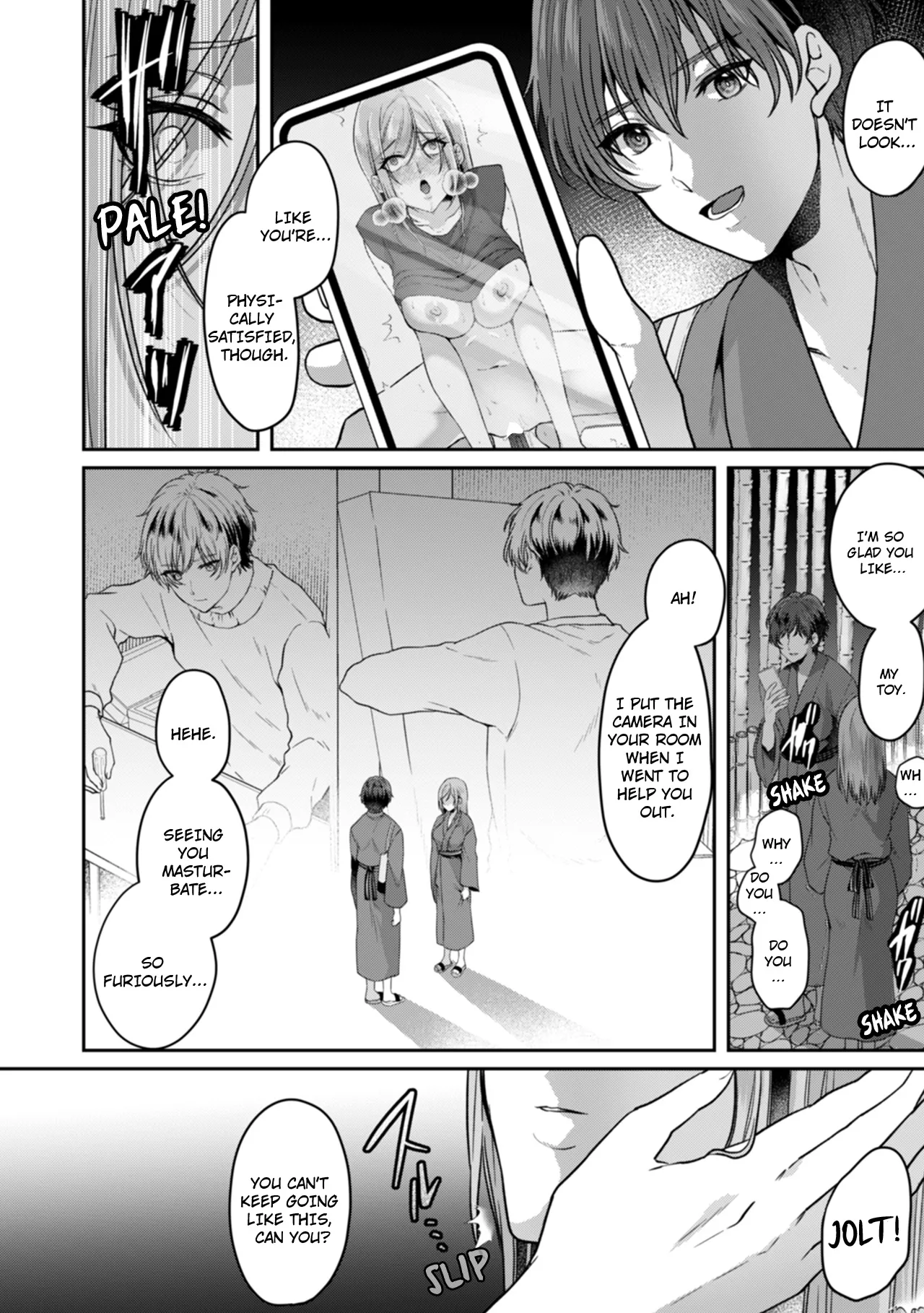 Manin Densha de Shikkin Sunzen!? Chikan Danshi no Ijiwaru na Yubi de Ikasare Tsuzuketa OL Chapter 2 - page 38