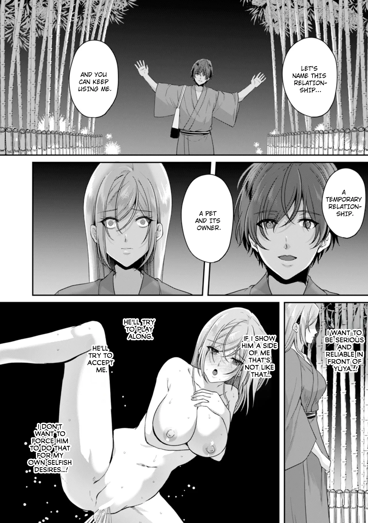 Manin Densha de Shikkin Sunzen!? Chikan Danshi no Ijiwaru na Yubi de Ikasare Tsuzuketa OL Chapter 2 - page 42