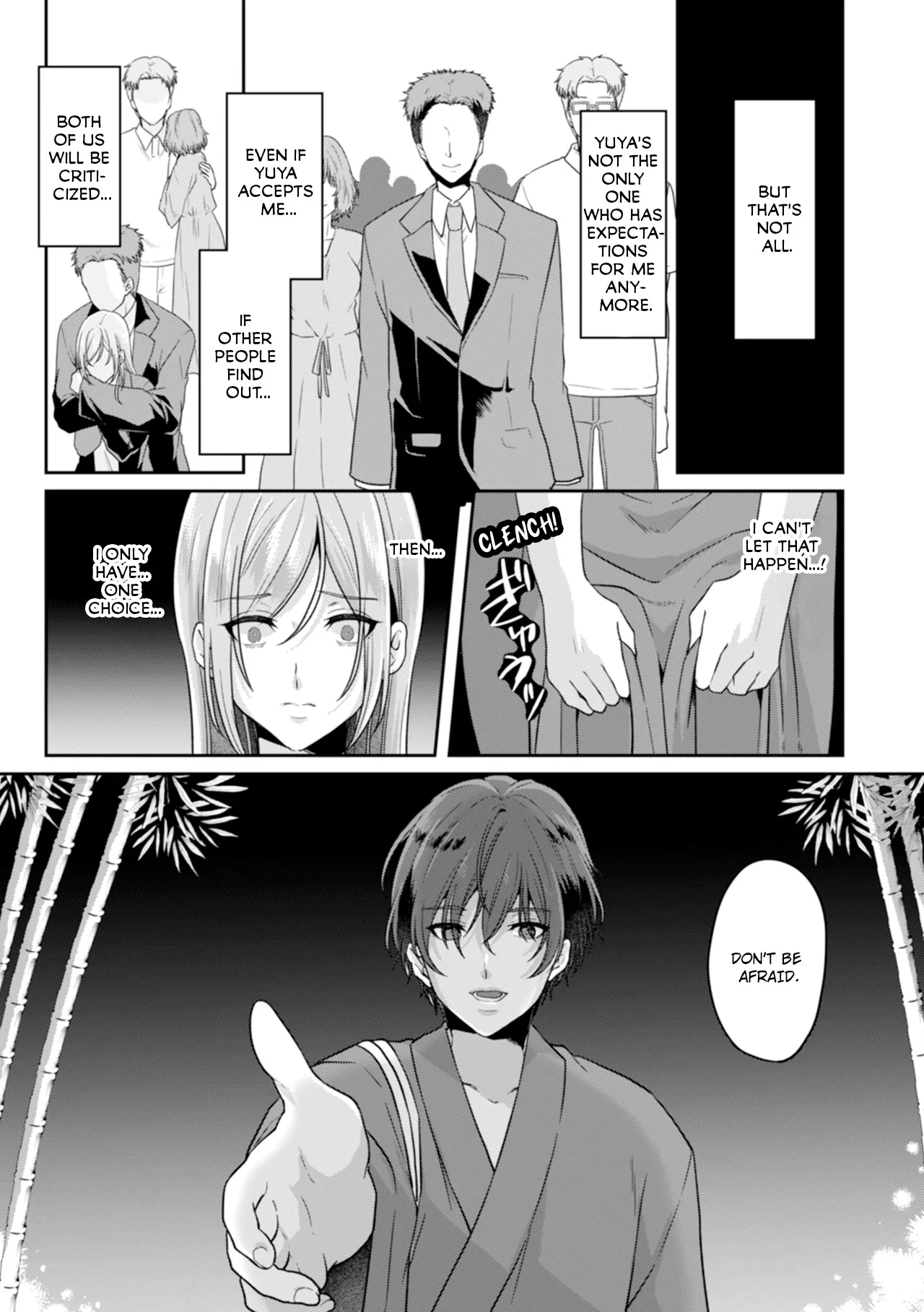 Manin Densha de Shikkin Sunzen!? Chikan Danshi no Ijiwaru na Yubi de Ikasare Tsuzuketa OL Chapter 2 - page 43