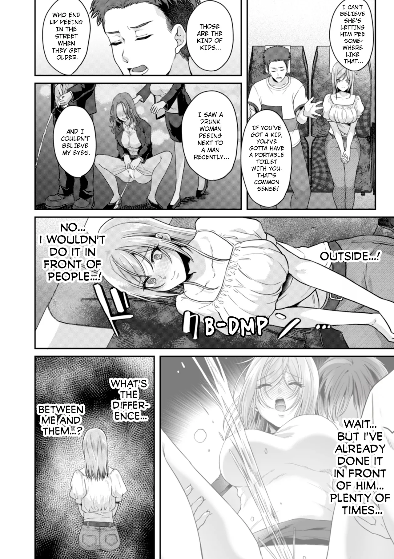 Manin Densha de Shikkin Sunzen!? Chikan Danshi no Ijiwaru na Yubi de Ikasare Tsuzuketa OL Chapter 2 - page 86