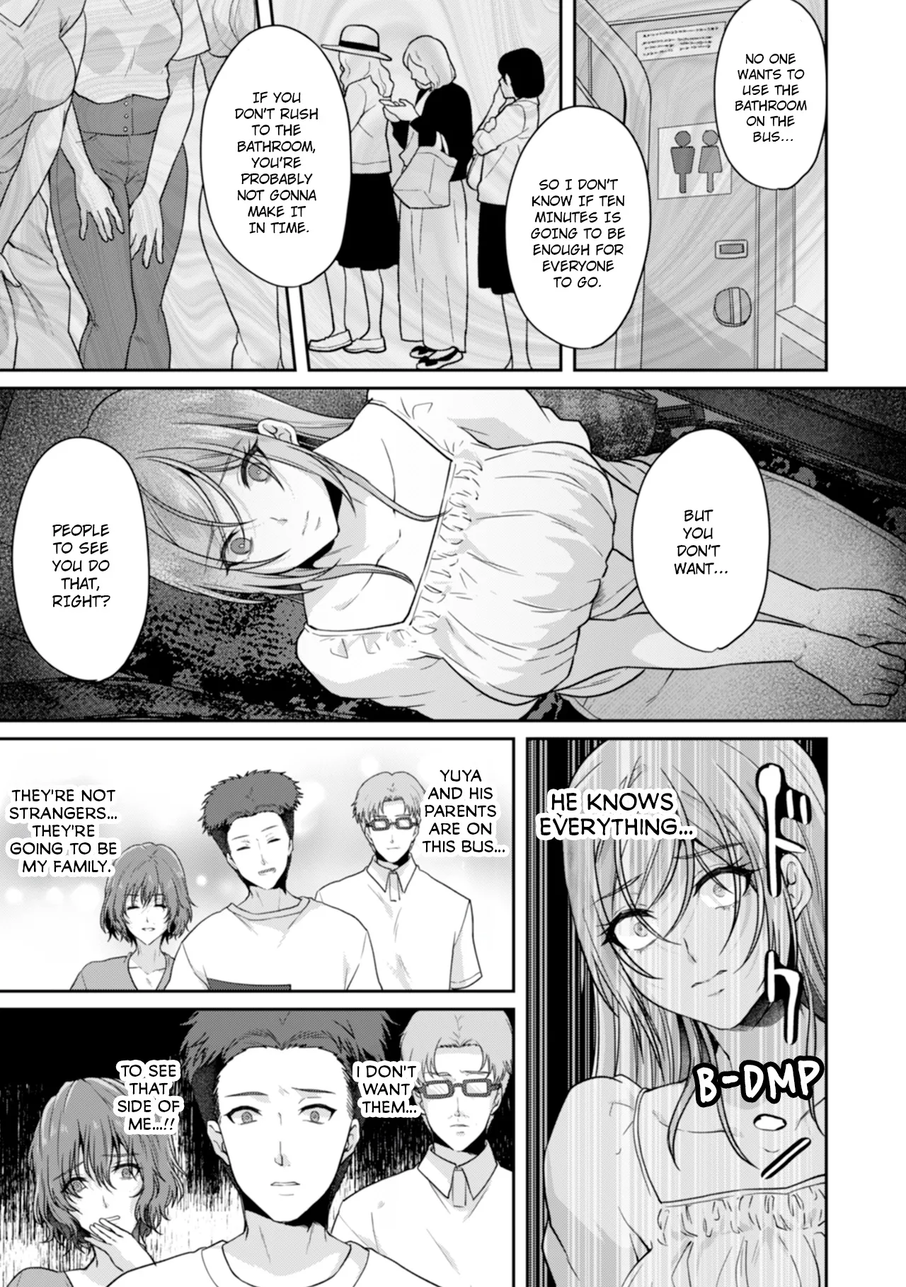 Manin Densha de Shikkin Sunzen!? Chikan Danshi no Ijiwaru na Yubi de Ikasare Tsuzuketa OL Chapter 2 - page 95