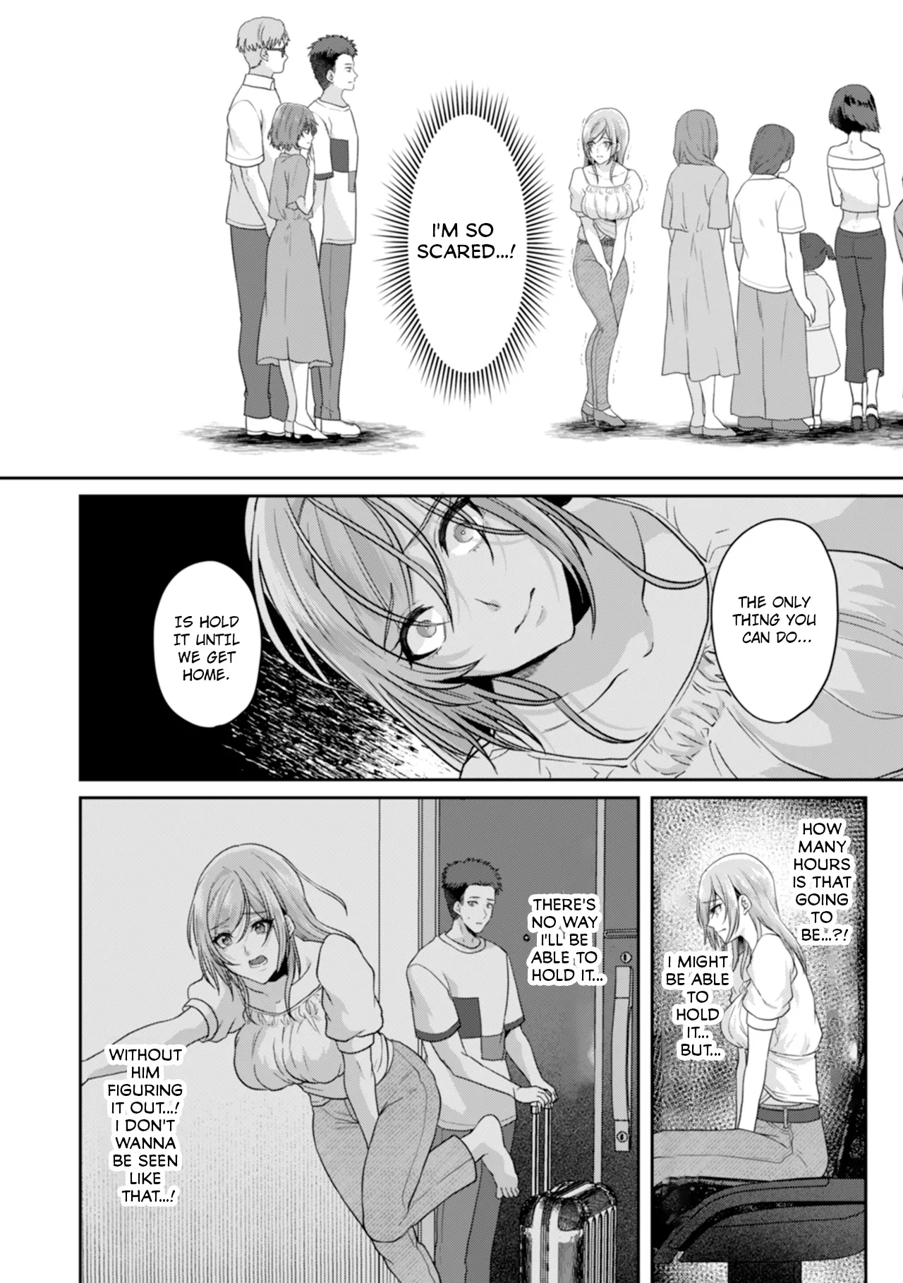 Manin Densha de Shikkin Sunzen!? Chikan Danshi no Ijiwaru na Yubi de Ikasare Tsuzuketa OL Chapter 2 - page 96