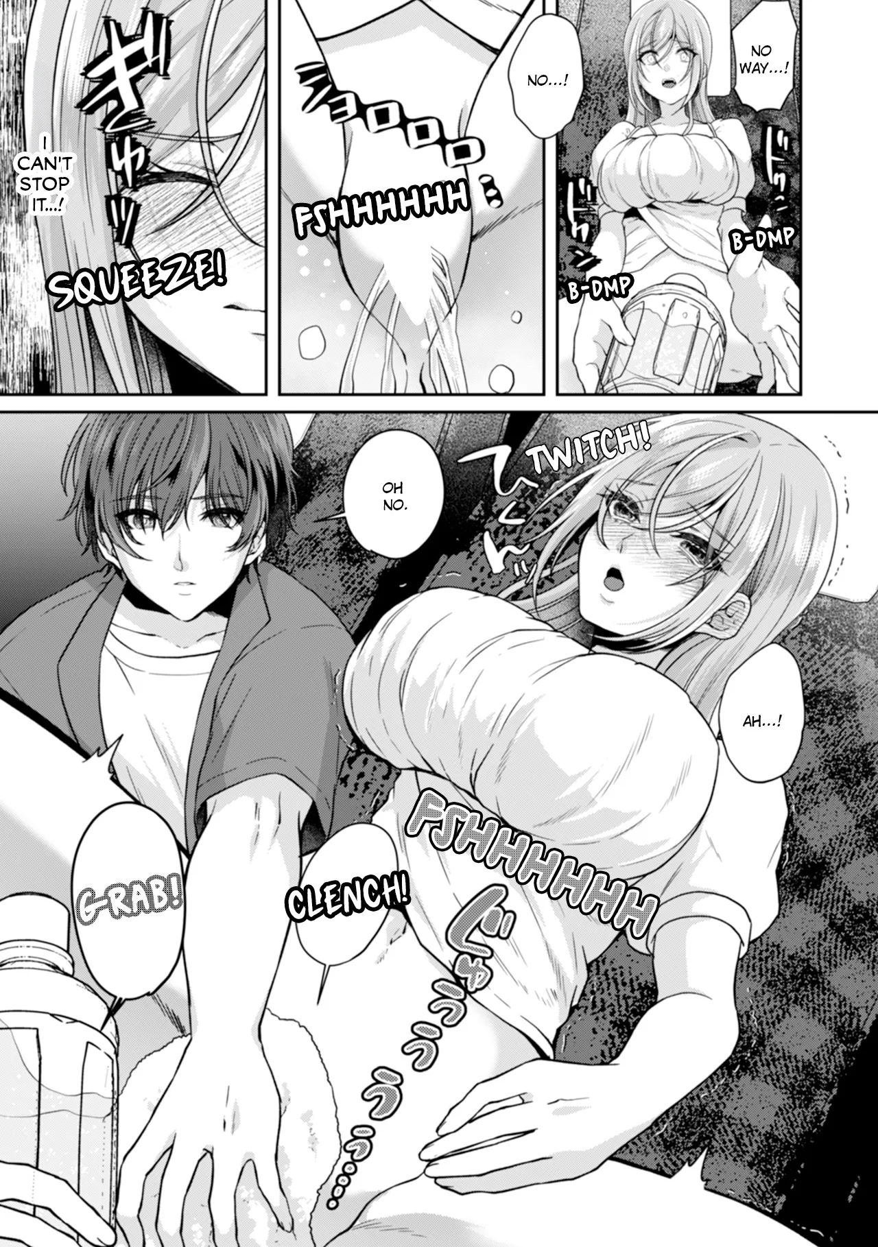 Manin Densha de Shikkin Sunzen!? Chikan Danshi no Ijiwaru na Yubi de Ikasare Tsuzuketa OL Chapter 2 - page 104