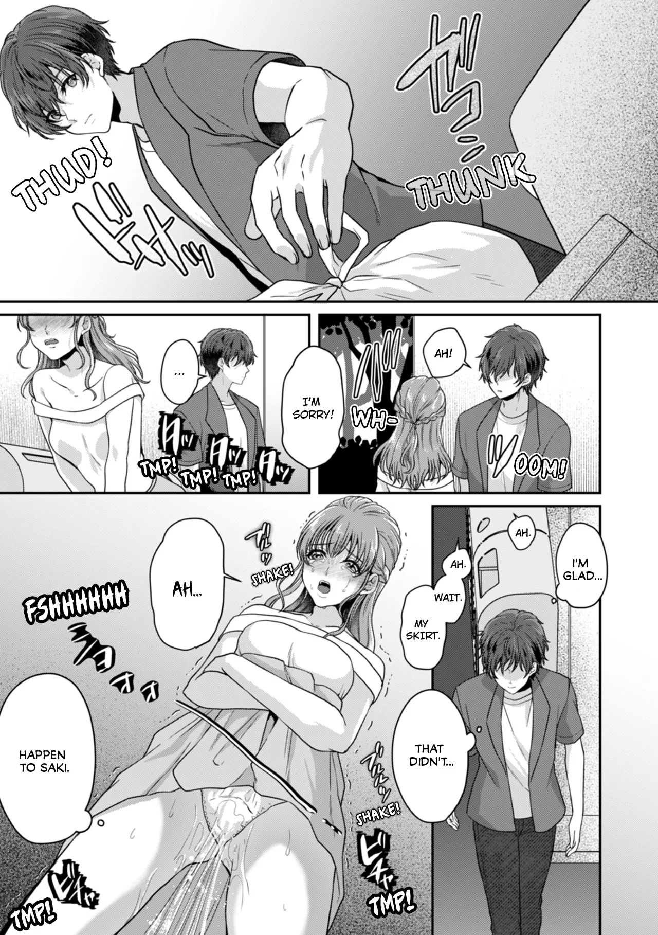 Manin Densha de Shikkin Sunzen!? Chikan Danshi no Ijiwaru na Yubi de Ikasare Tsuzuketa OL Chapter 2 - page 108