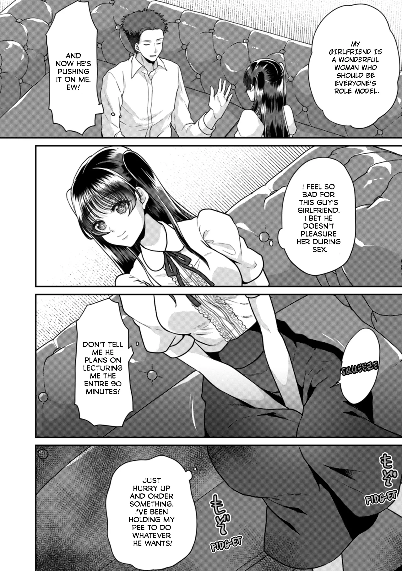 Manin Densha de Shikkin Sunzen!? Chikan Danshi no Ijiwaru na Yubi de Ikasare Tsuzuketa OL Chapter 2 - page 135