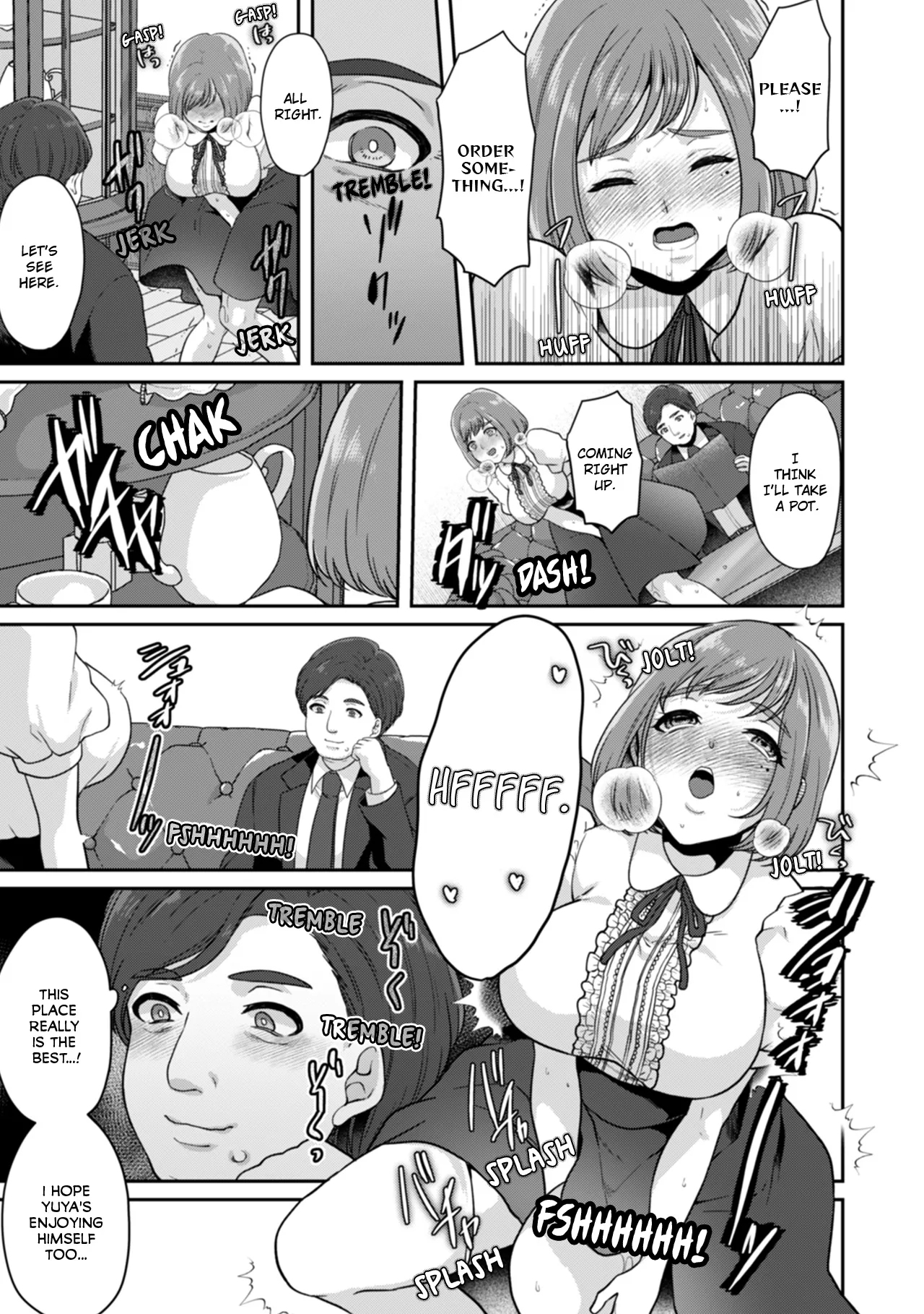Manin Densha de Shikkin Sunzen!? Chikan Danshi no Ijiwaru na Yubi de Ikasare Tsuzuketa OL Chapter 2 - page 141
