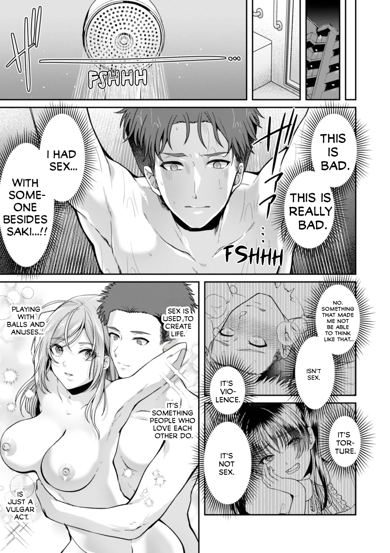 Manin Densha de Shikkin Sunzen!? Chikan Danshi no Ijiwaru na Yubi de Ikasare Tsuzuketa OL Chapter 2 - page 158