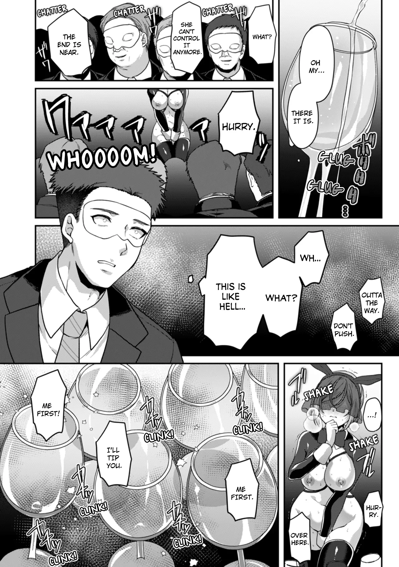 Manin Densha de Shikkin Sunzen!? Chikan Danshi no Ijiwaru na Yubi de Ikasare Tsuzuketa OL Chapter 2 - page 204