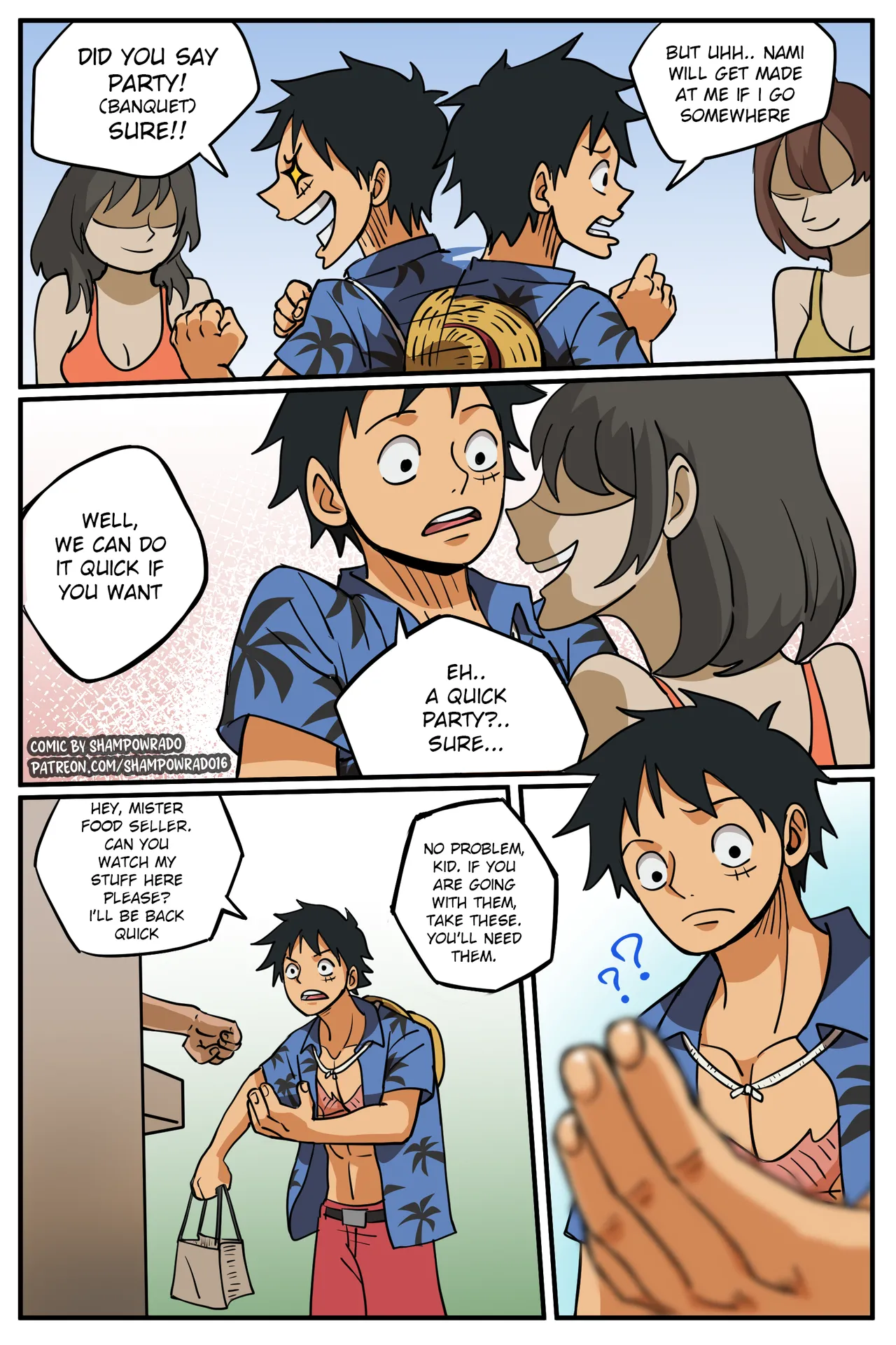 Realization Luffy x Nami Chapter 1 - page 3