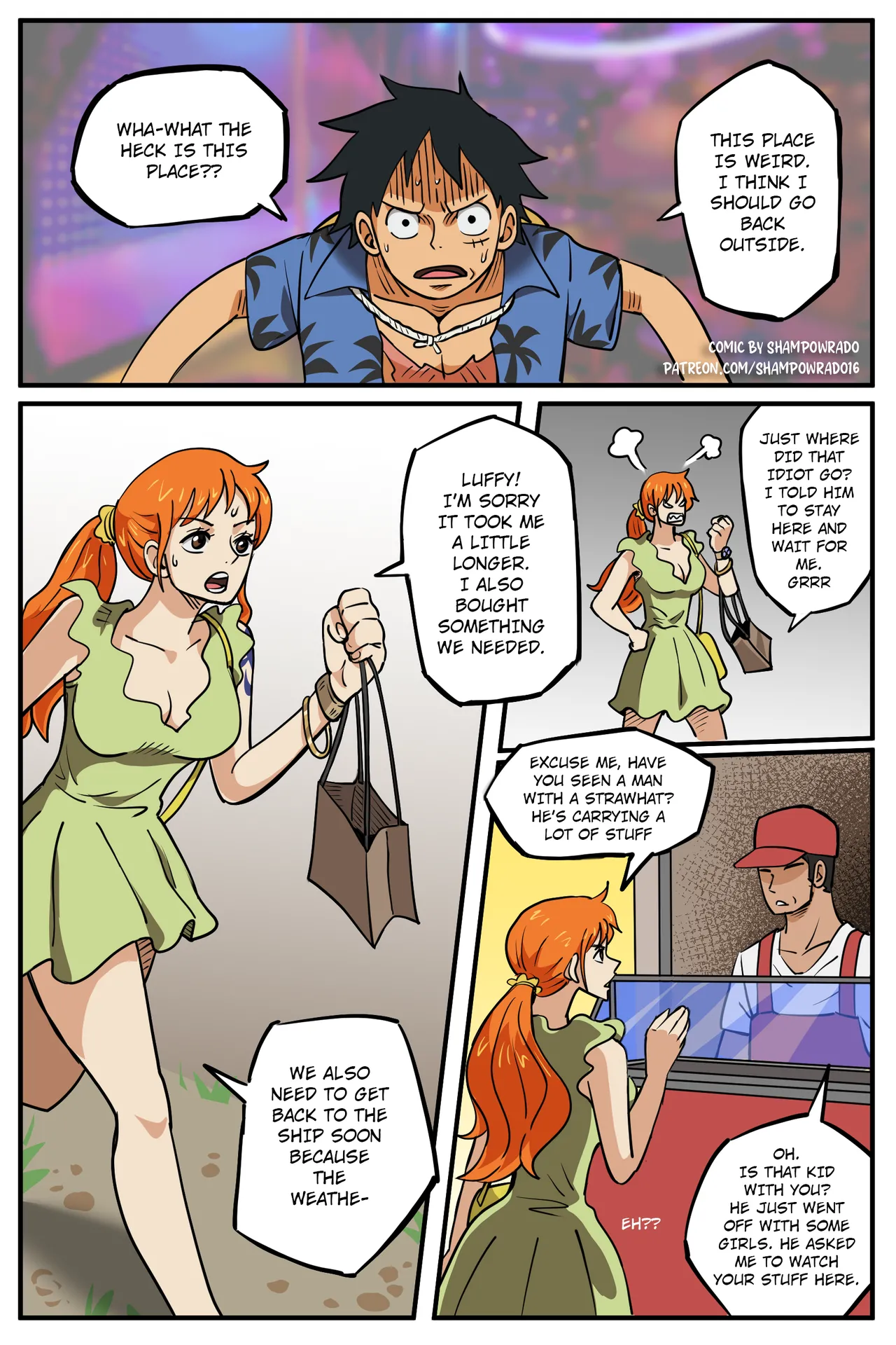 Realization Luffy x Nami Chapter 1 - page 4