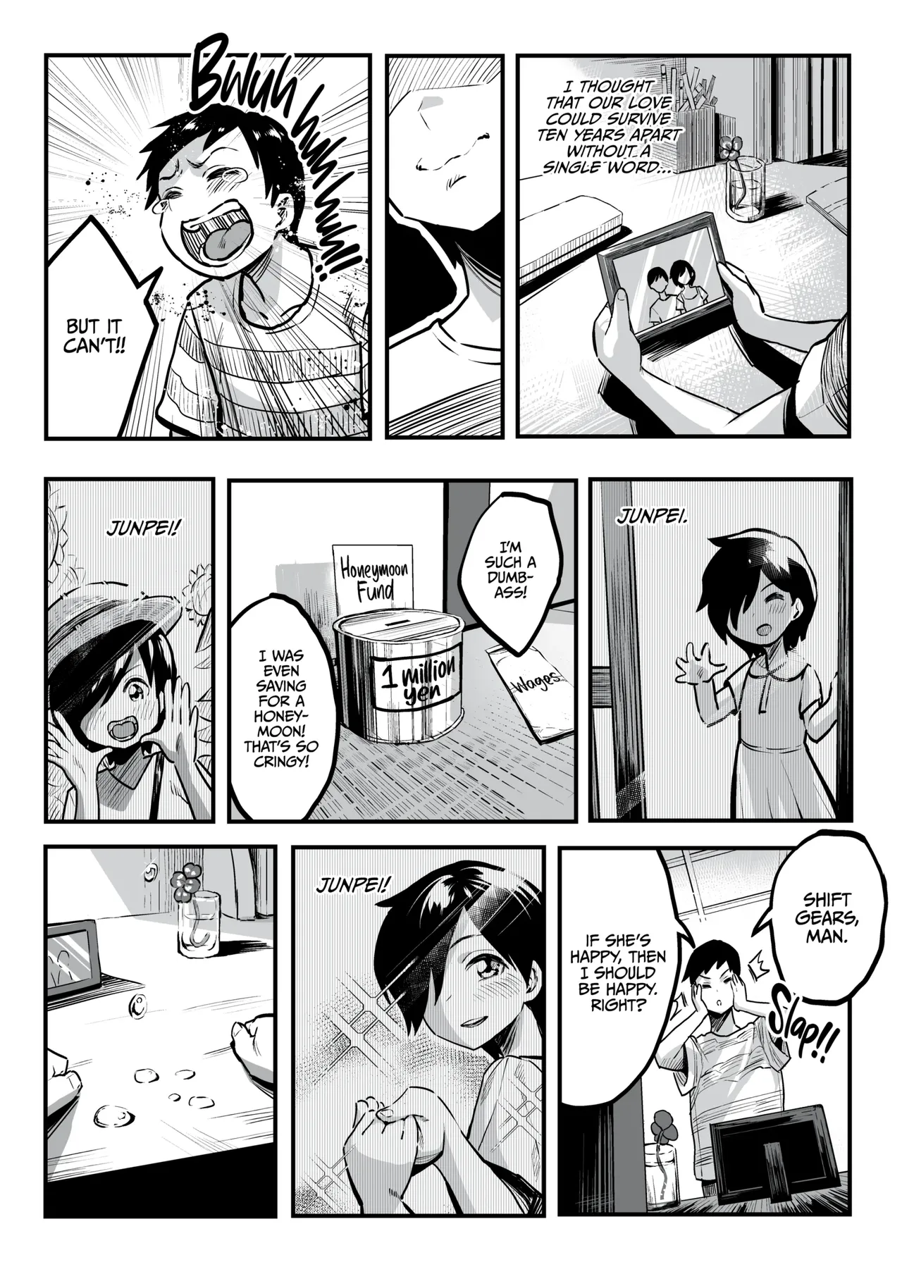 With you in August ten years later Chapter 1 - page 10
