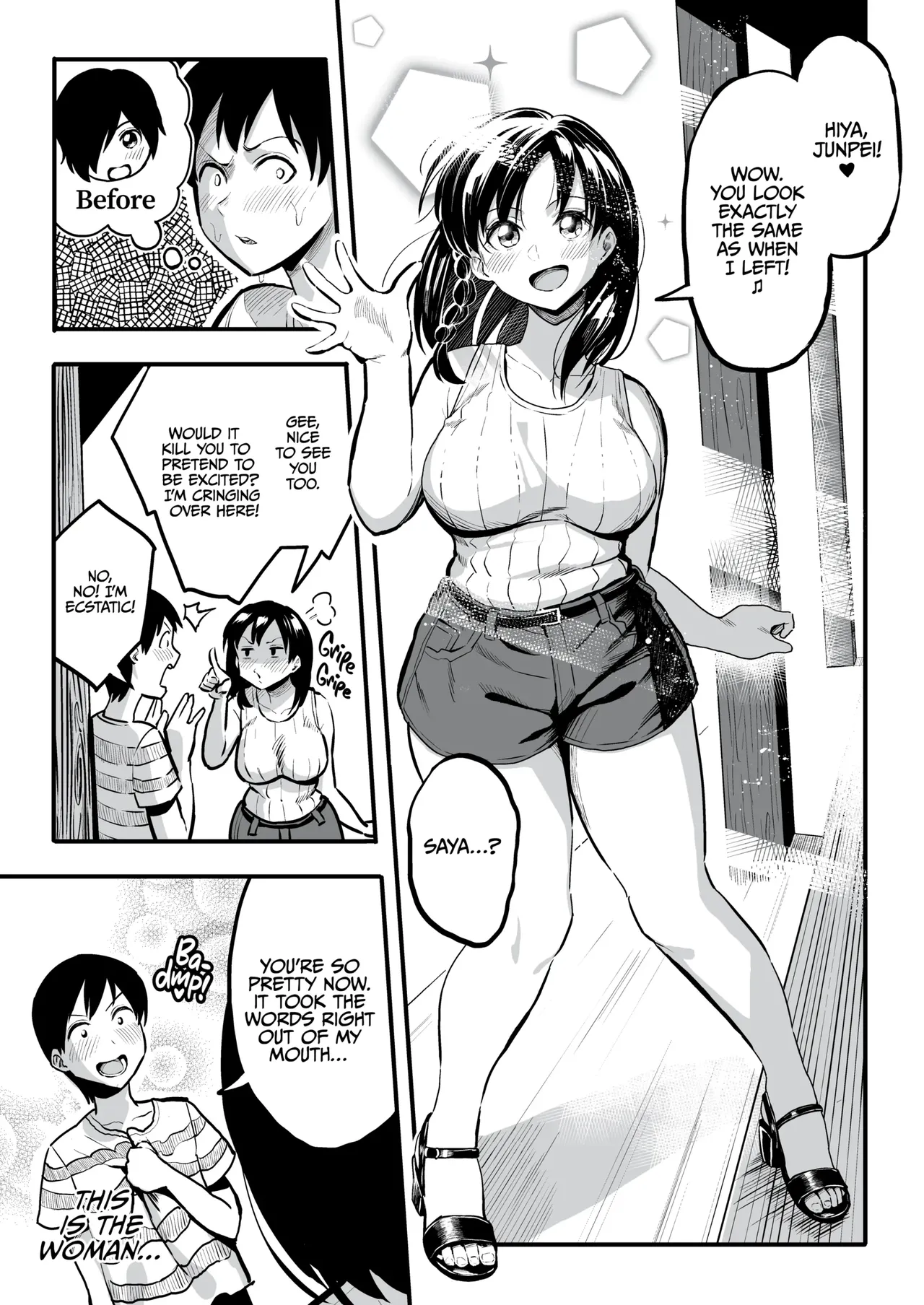 With you in August ten years later Chapter 1 - page 4