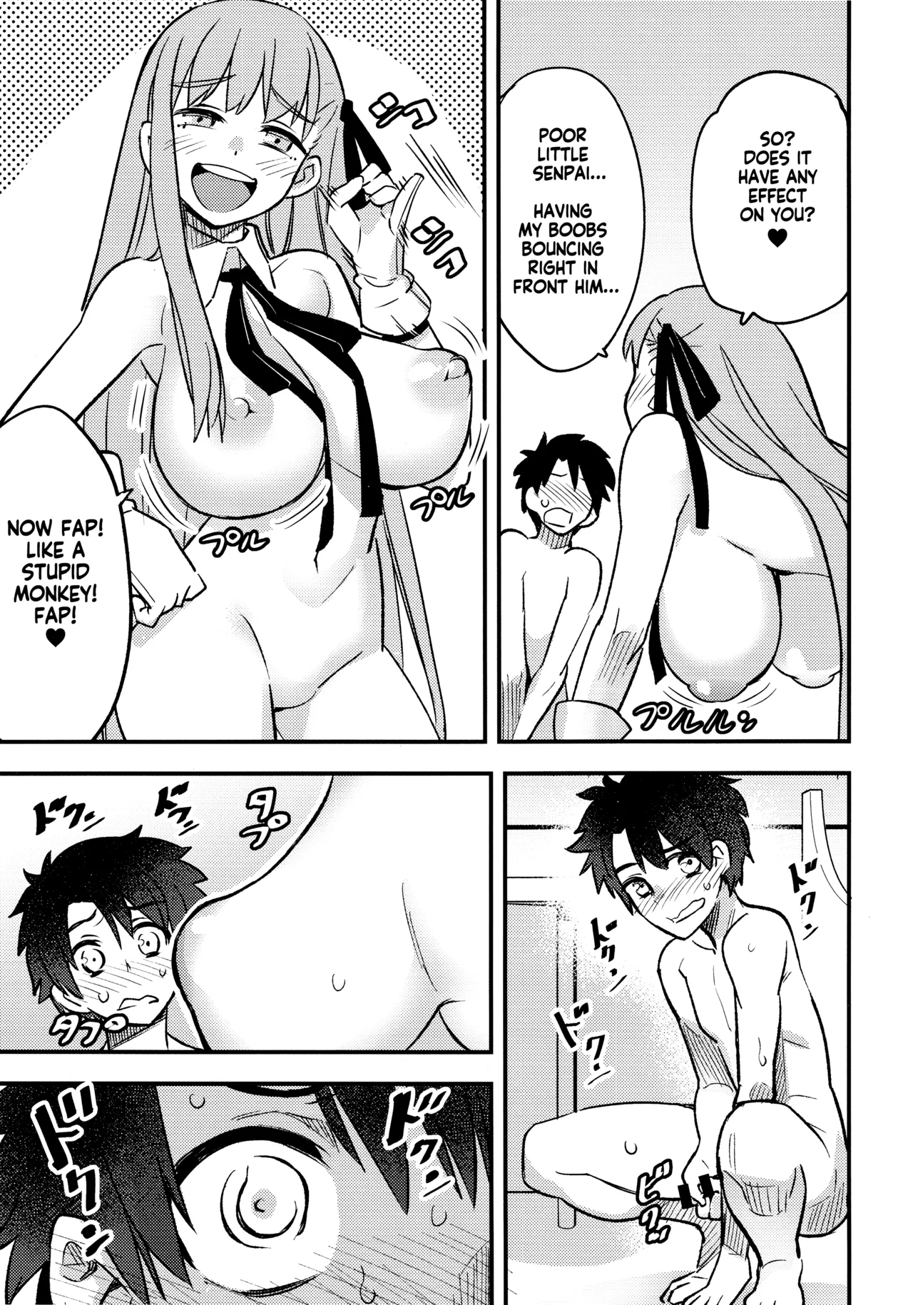 BB-chan ni Waraware Baka ni Sarenagara Shiko Shiko no Otetsudai o Sarete Saru Mitai ni Koshi Heko Heko shite Buzama Mudashasei Saserarechau Hon Chapter 1 - page 10