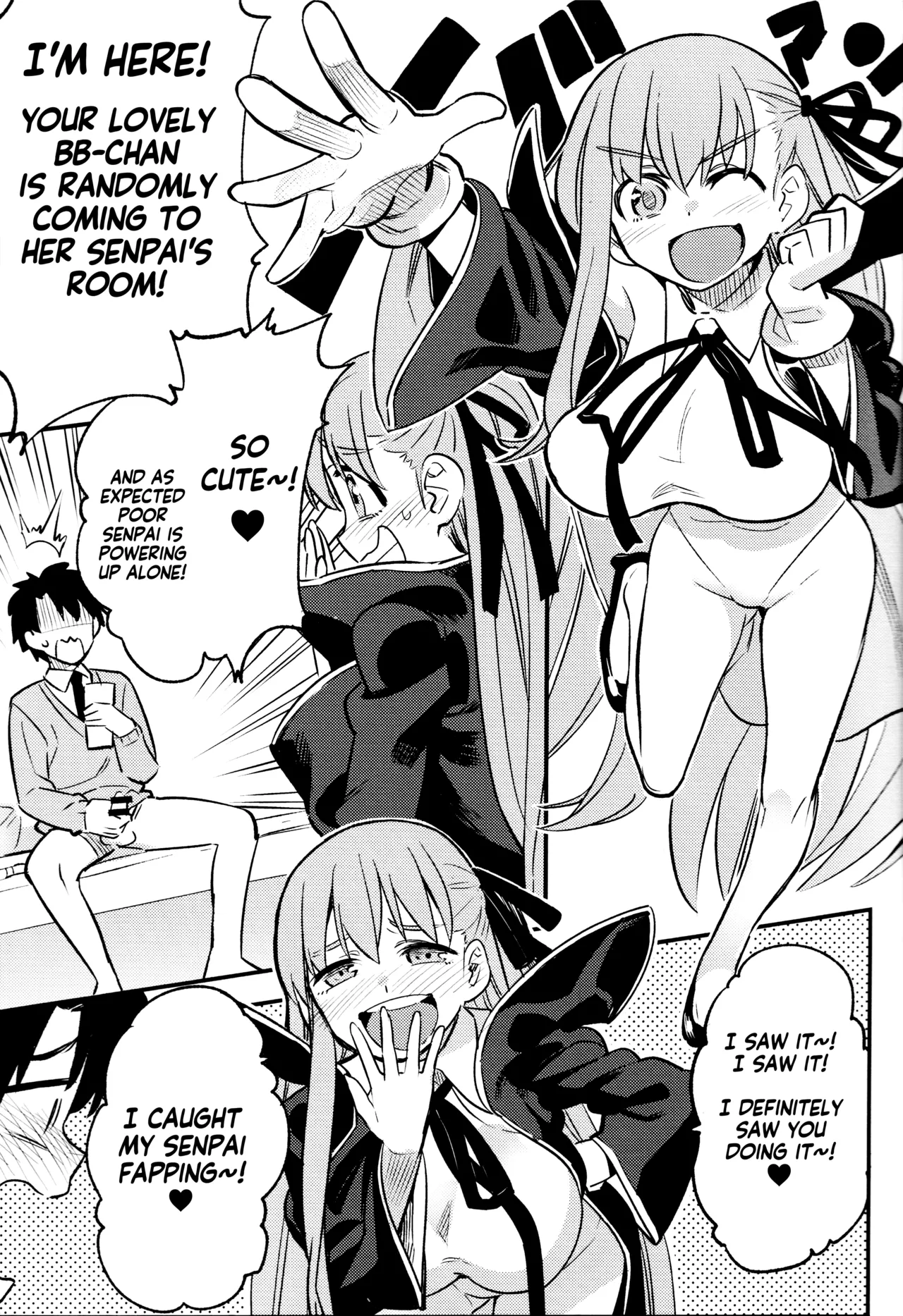 BB-chan ni Waraware Baka ni Sarenagara Shiko Shiko no Otetsudai o Sarete Saru Mitai ni Koshi Heko Heko shite Buzama Mudashasei Saserarechau Hon Chapter 1 - page 2