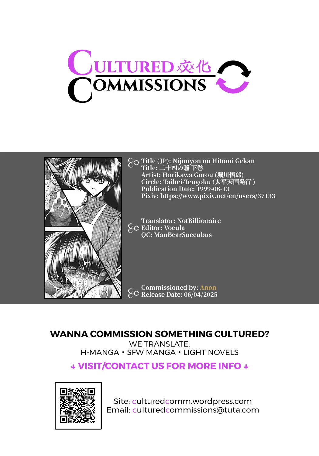 Nijuuyon no Hitomi Joukan Chapter 1 - page 61