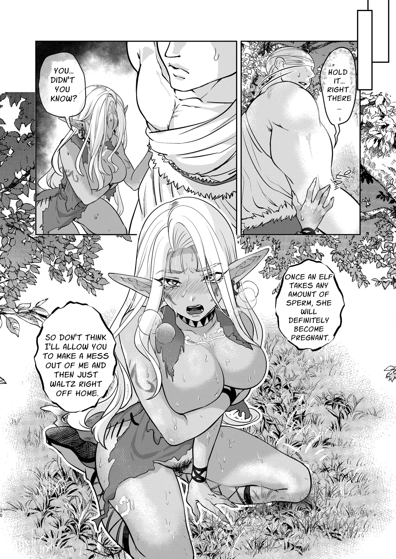The Dark Elf can't Resist Chapter 1 - page 29