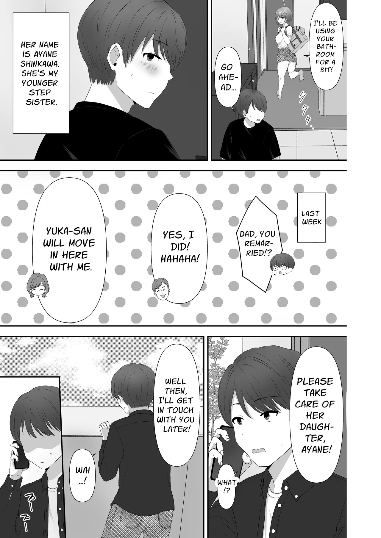 I Can't Resist The Temptation Of My Busty Step-Sister Chapter 1 - page 3