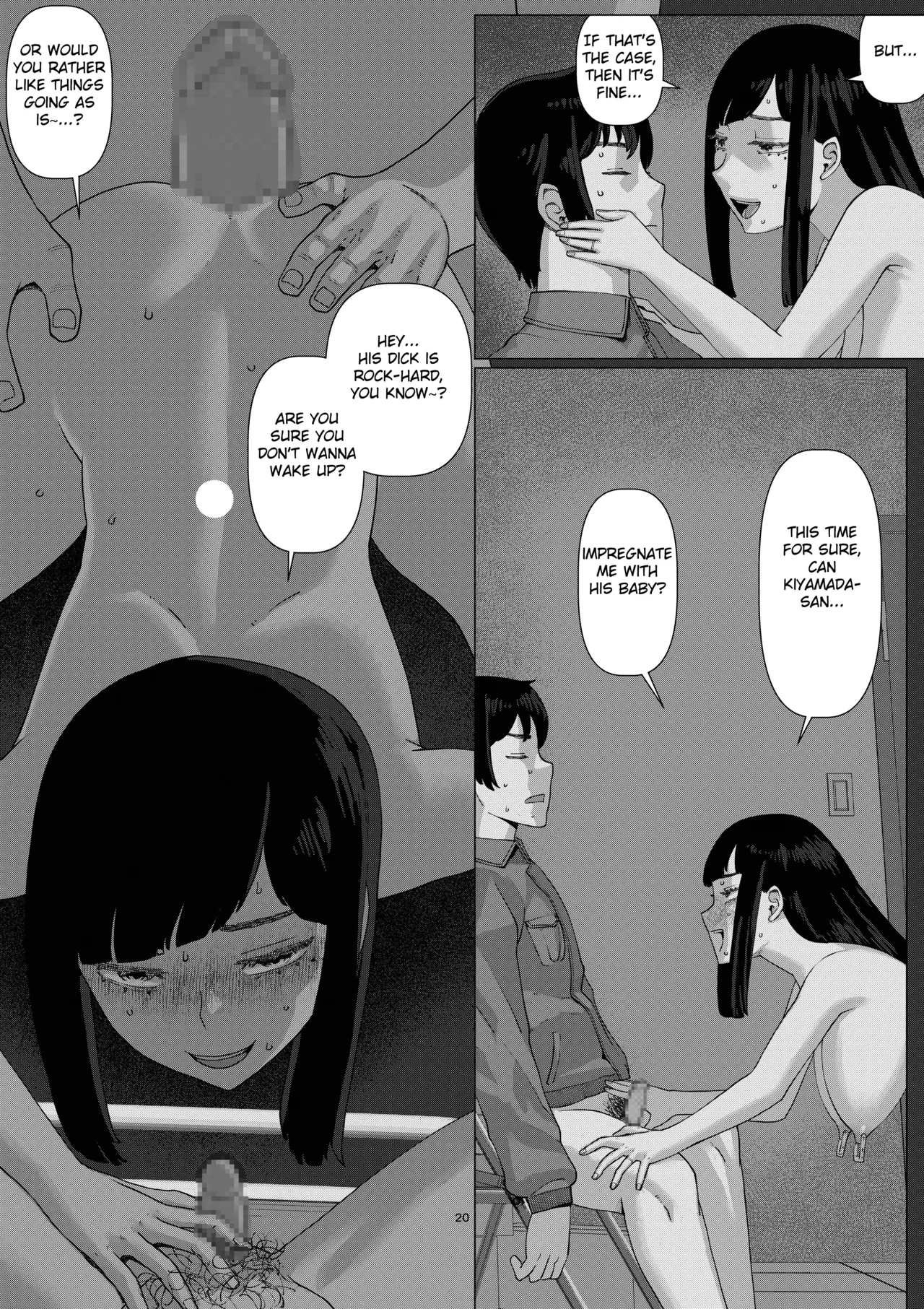 Chieri-san wa Makerarenai! 3 -Otto Kounin de Dare no Seishi demo Jusei suru Hentai Benki Zuma- Dai 4-kan Chapter 1 - page 24