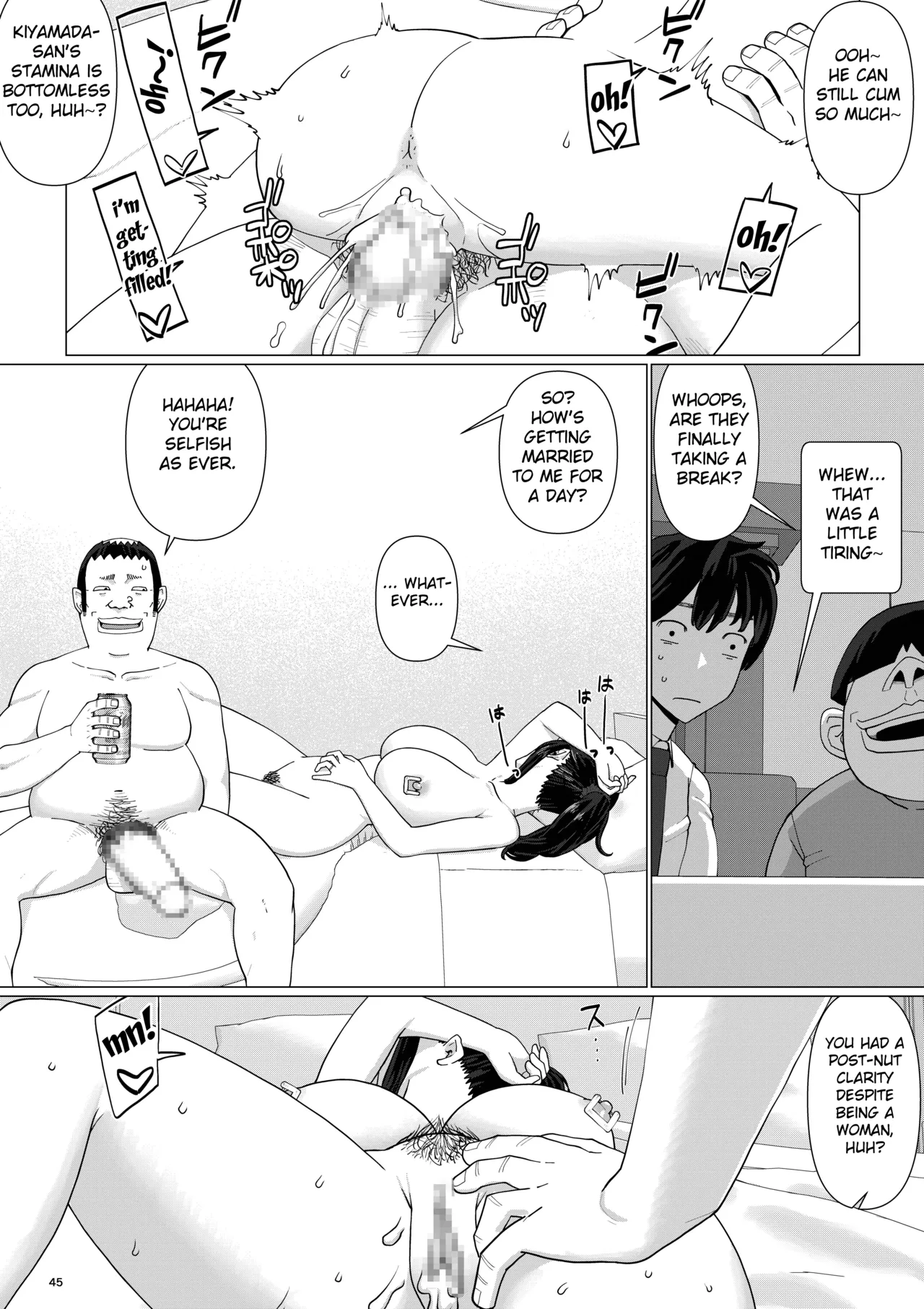 Chieri-san wa Makerarenai! 3 -Otto Kounin de Dare no Seishi demo Jusei suru Hentai Benki Zuma- Dai 4-kan Chapter 1 - page 49