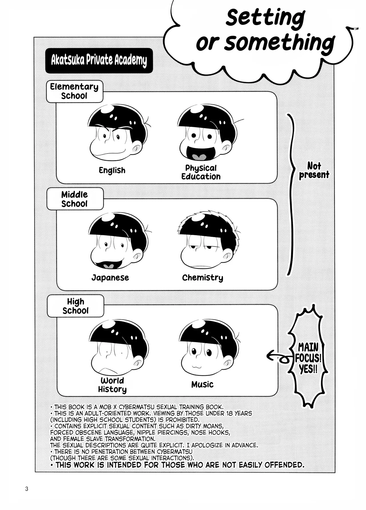 Bitch Pig Slave Senseis Chapter 1 - page 3