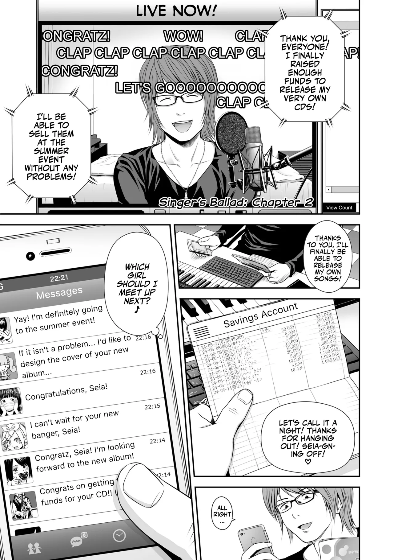 Utaite no Ballad Chapter 1 - page 29