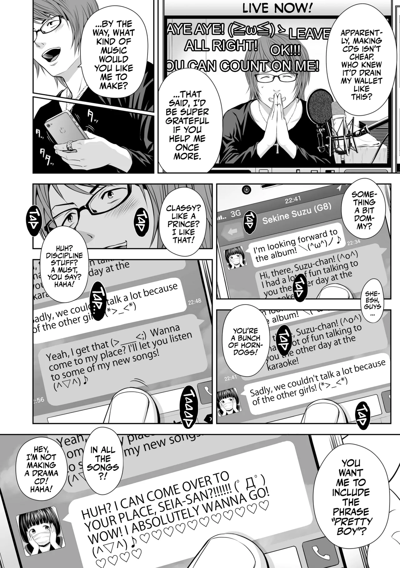 Utaite no Ballad Chapter 1 - page 8