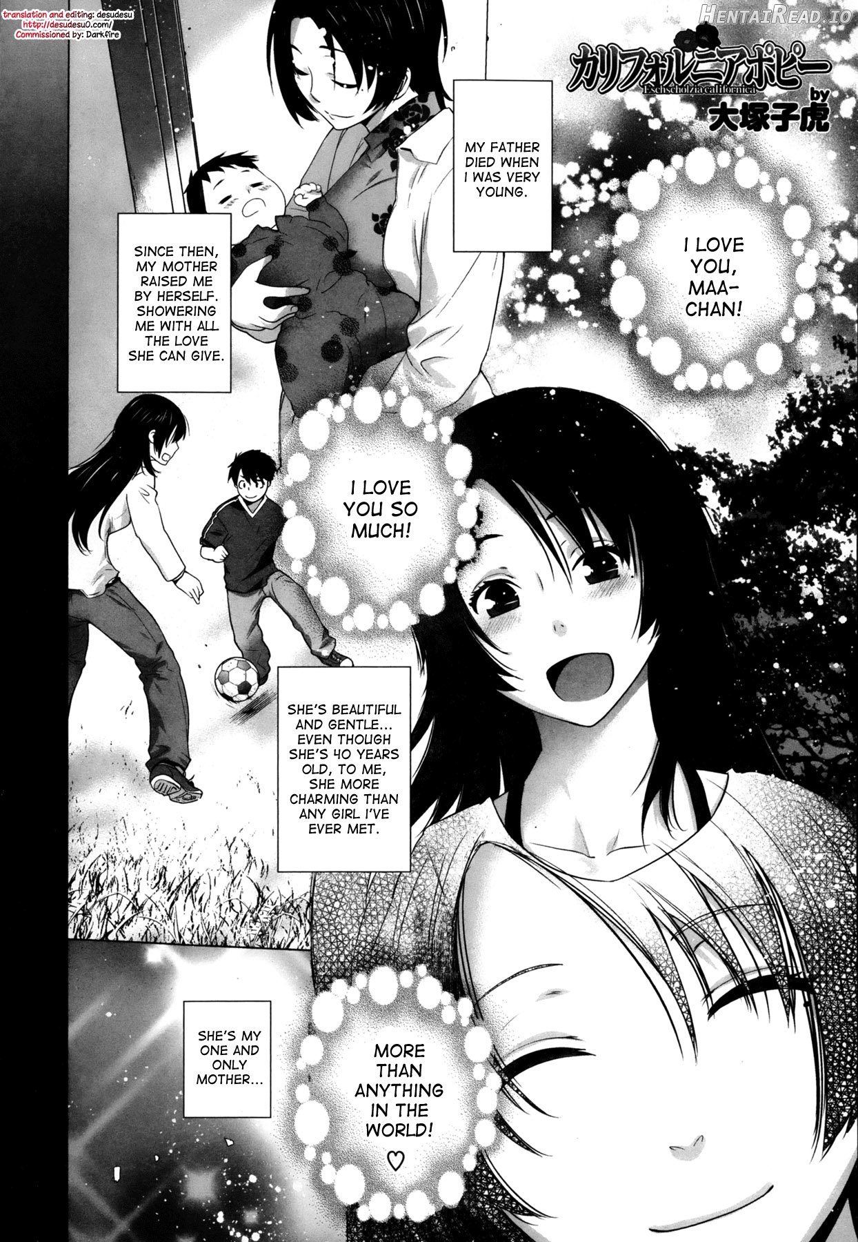 Ootsuka Kotora California Poppy Chapter 1 - page 1