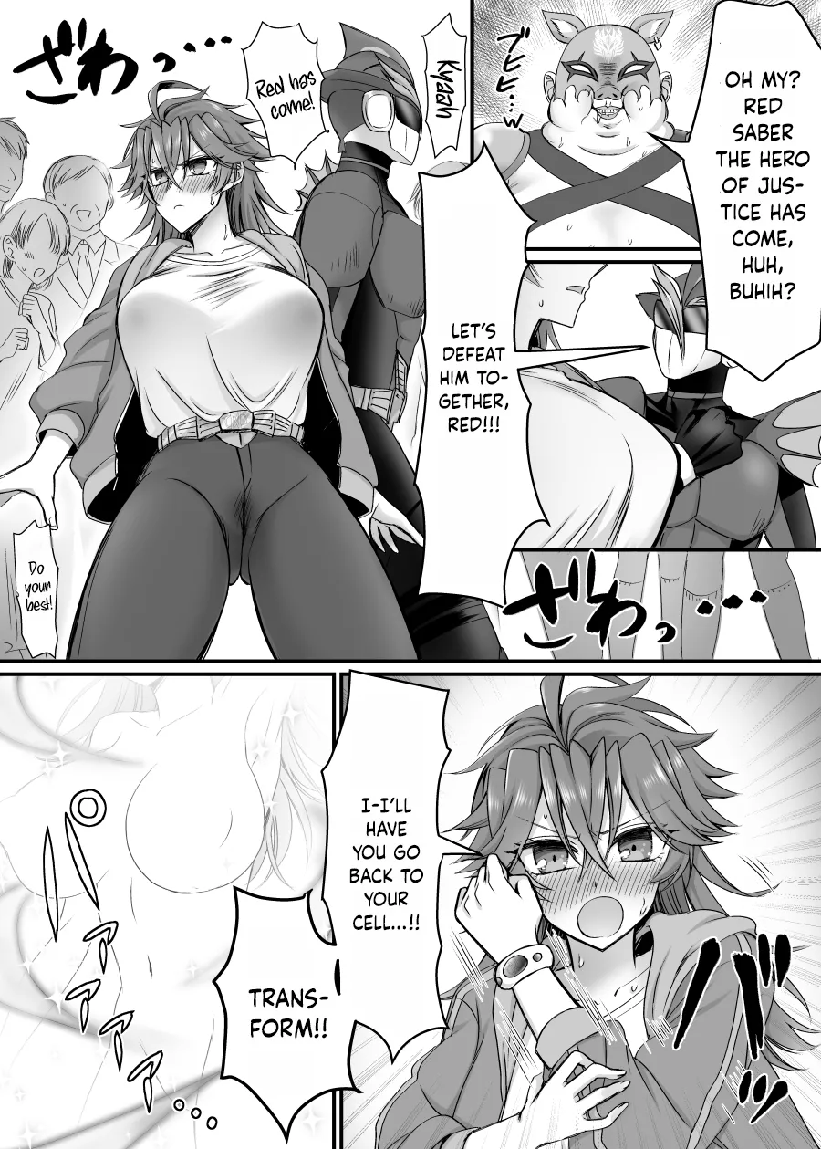 Saber Red ~Seigi no Zako Onna Sentouin Hero Chapter 1 - page 30