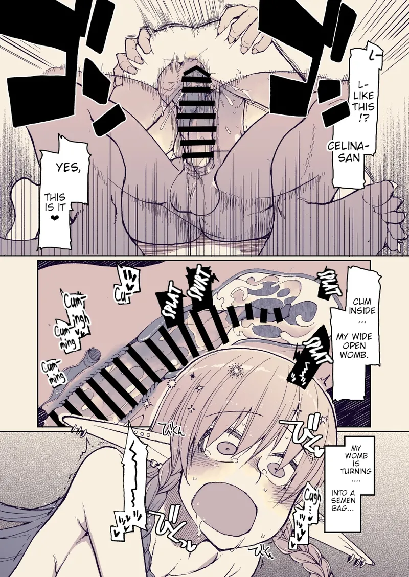 Dosukebe Elf no Ishukan Nikki 13 Chapter 1 - page 14