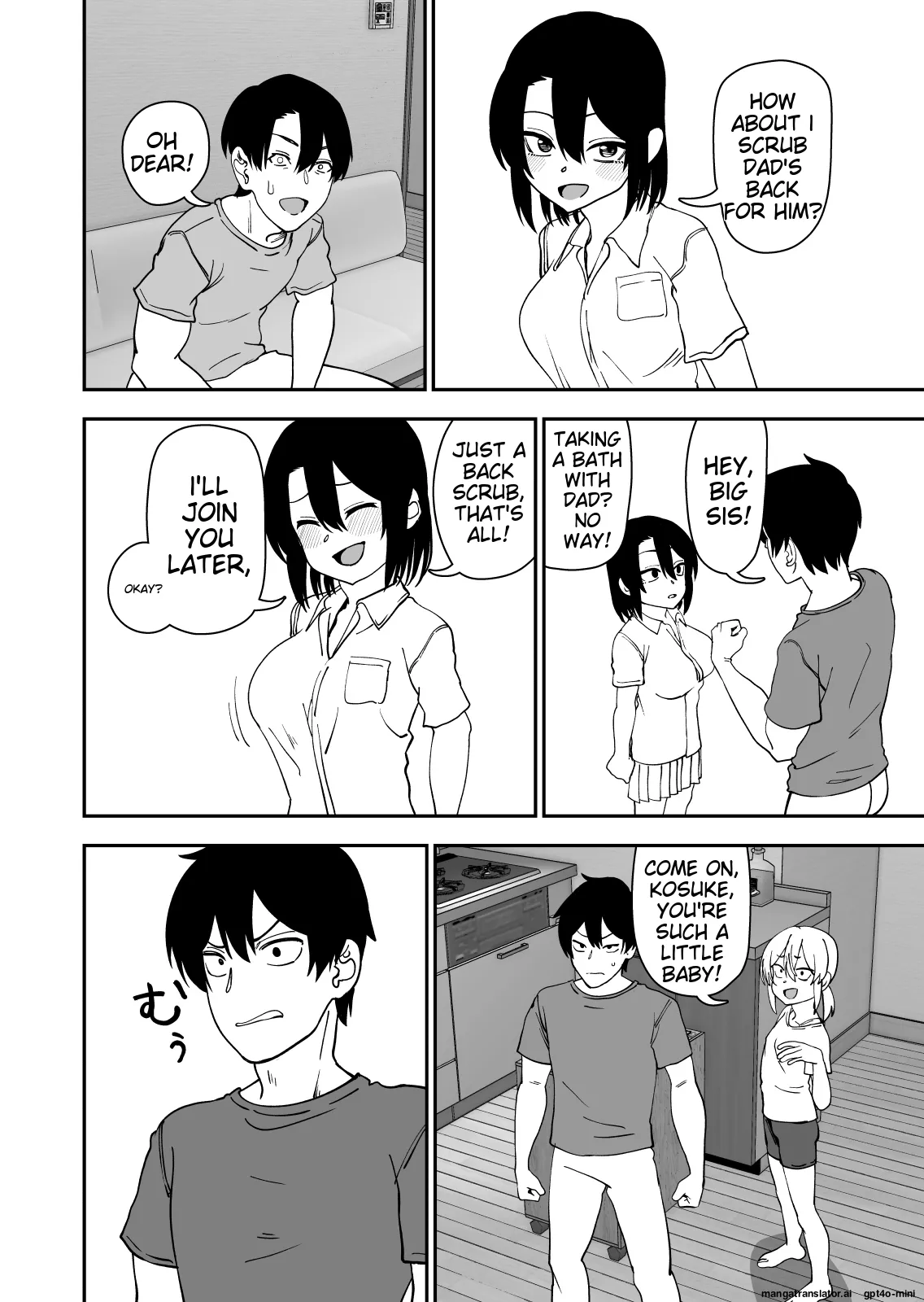 Bonus Story: what if there love between parent and child? Chapter 1 - page 3