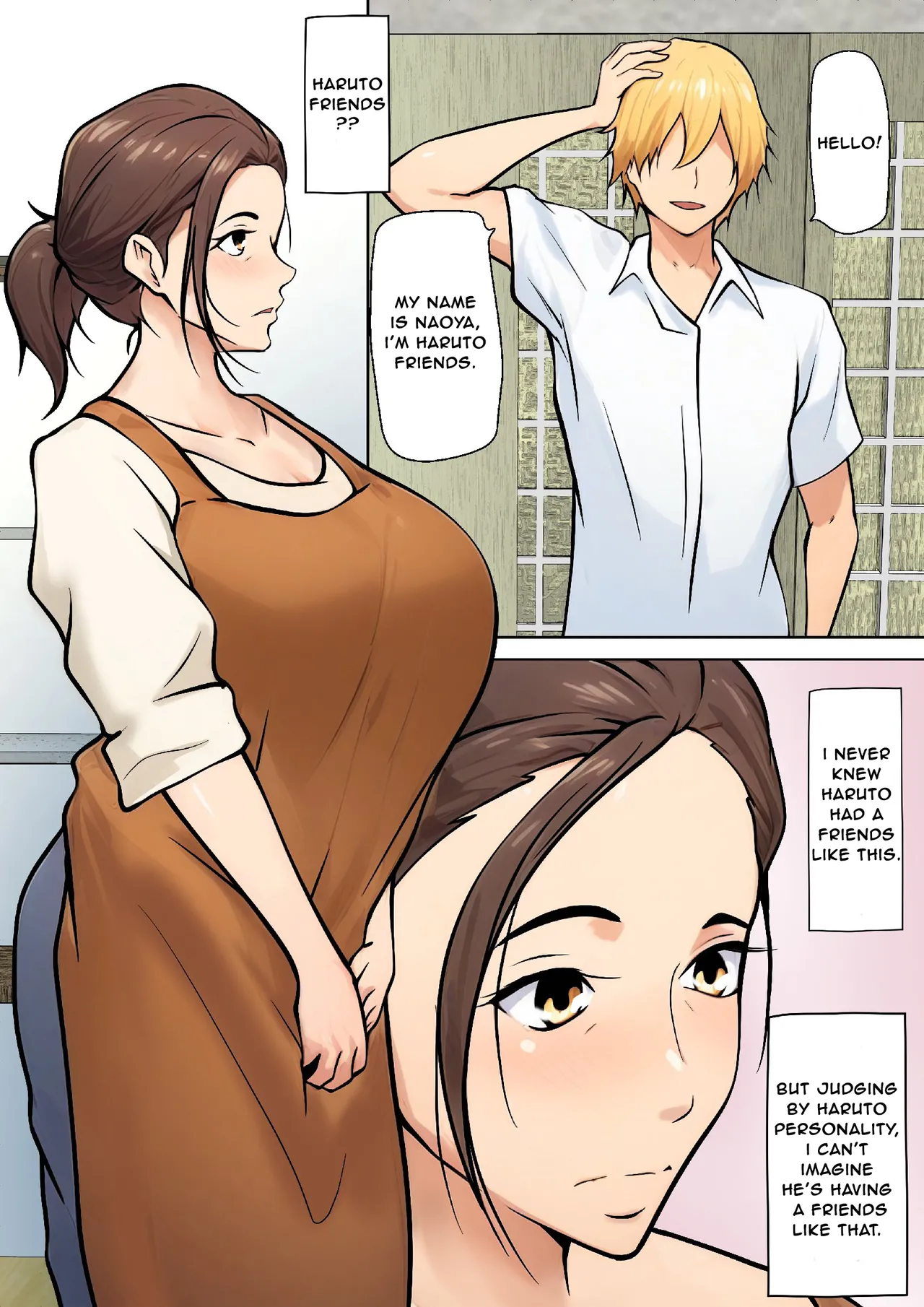 PSEUDO ROMANCE WITH MY SON FRIEND Chapter 1 - page 3