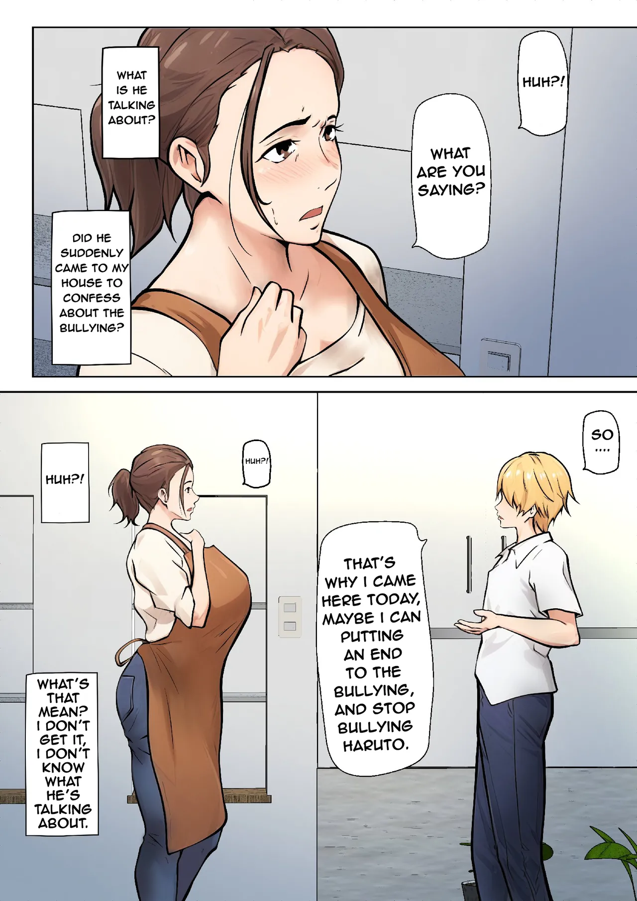 PSEUDO ROMANCE WITH MY SON FRIEND Chapter 1 - page 7