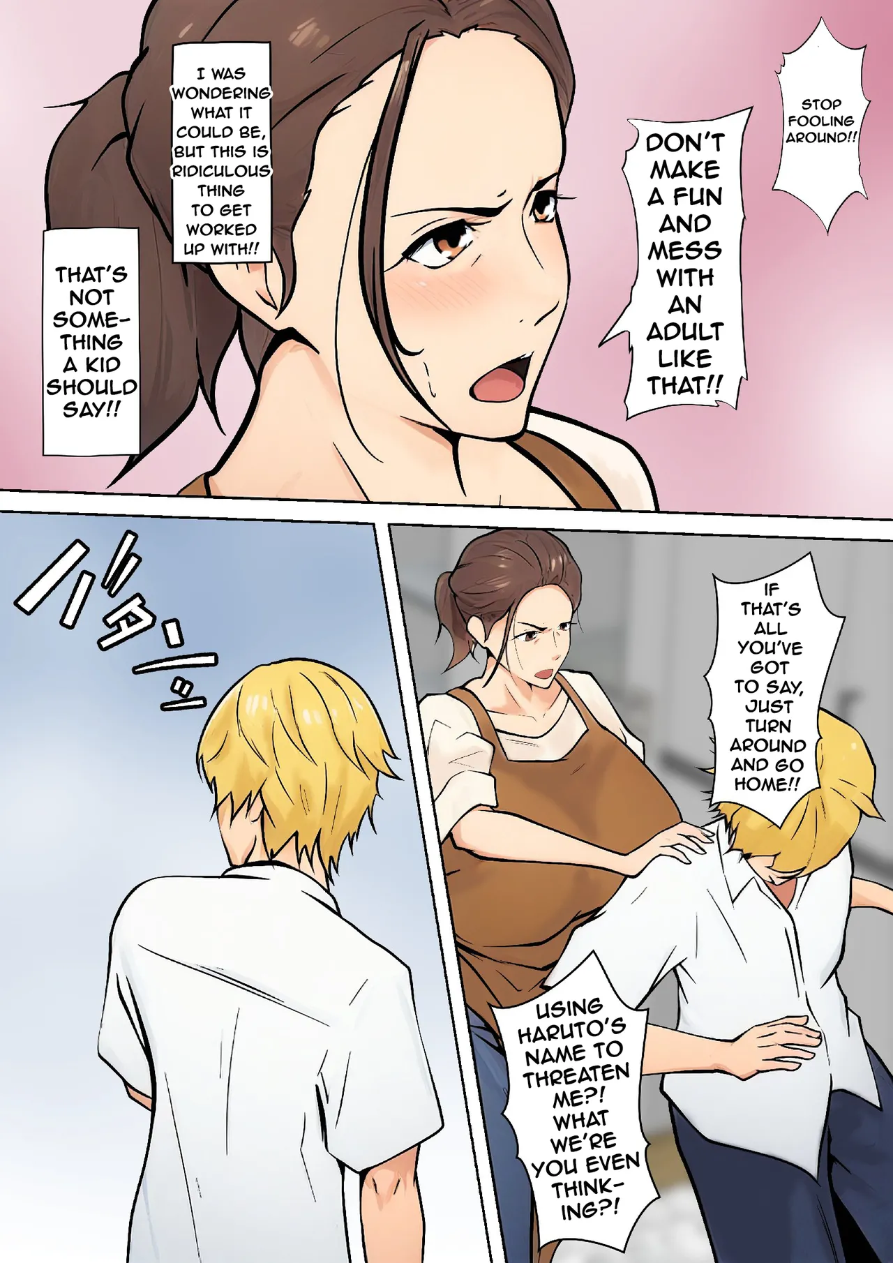 PSEUDO ROMANCE WITH MY SON FRIEND Chapter 1 - page 9
