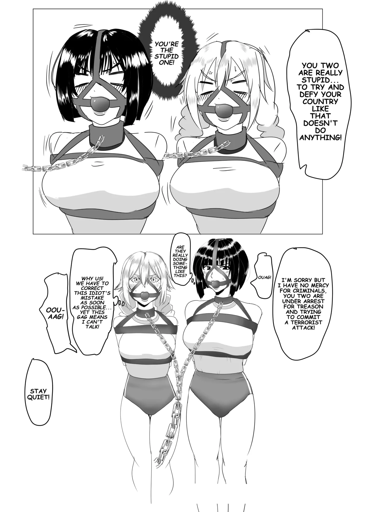 They Think That We're Terrorists!? Chapter 1 - page 9